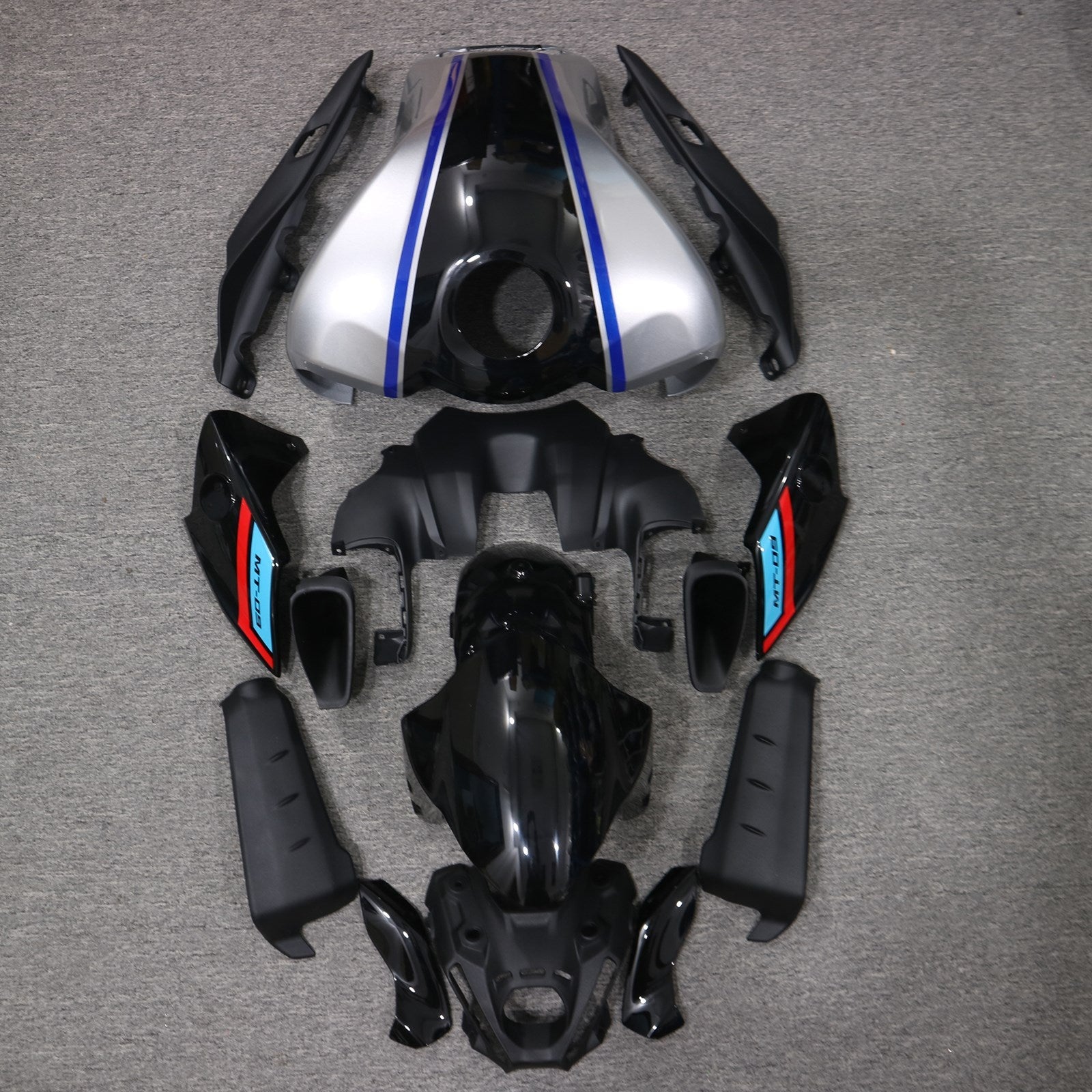 Injection Fairing Kit Bodywork fit For Yamaha MT-09 2021-2024
