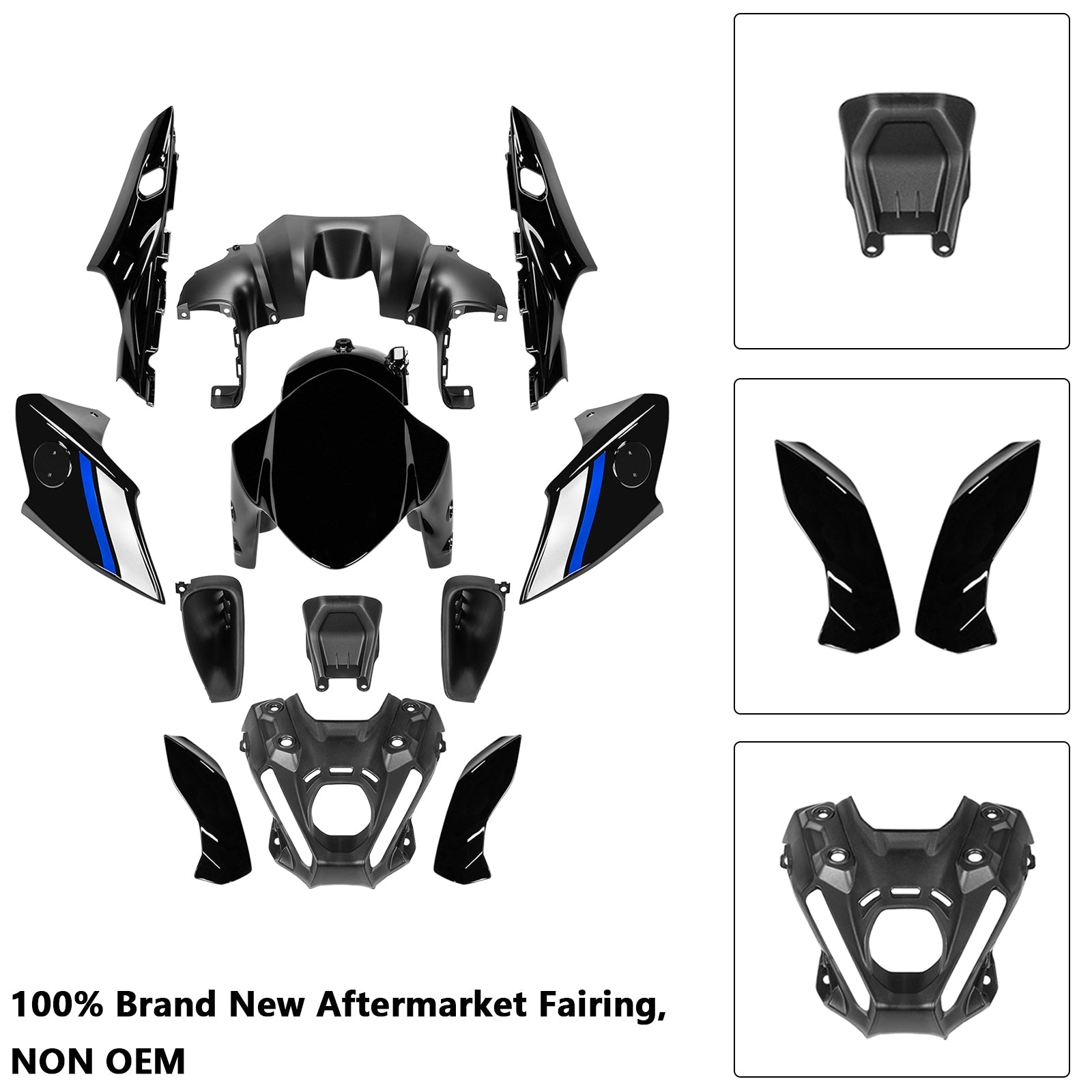 Yamaha MT-09 / MT-09 SP 2021-2023 Fairing Kit