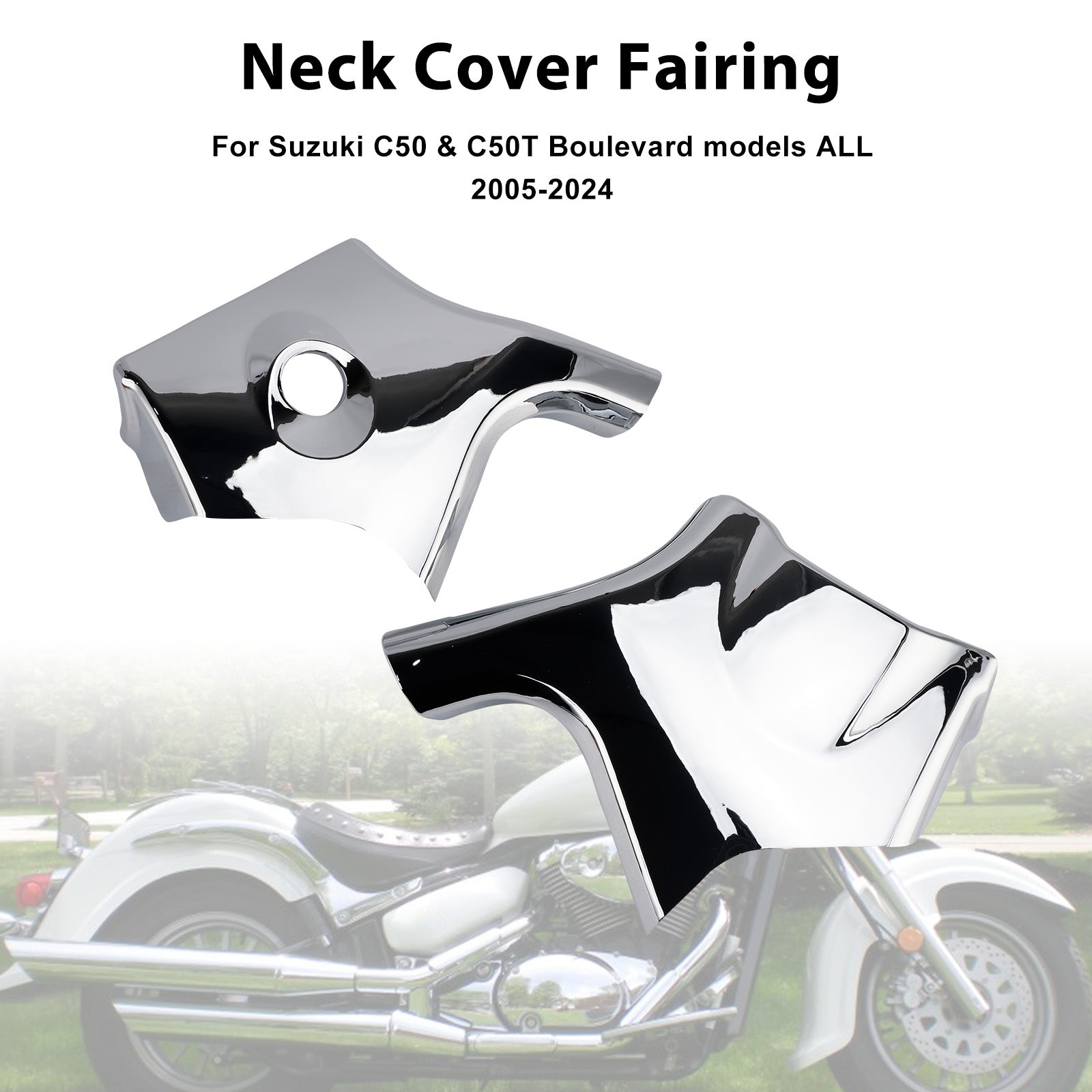 2001-2004 Suzuki Volusia VL400/800 models ALL Neck Cover Fairing