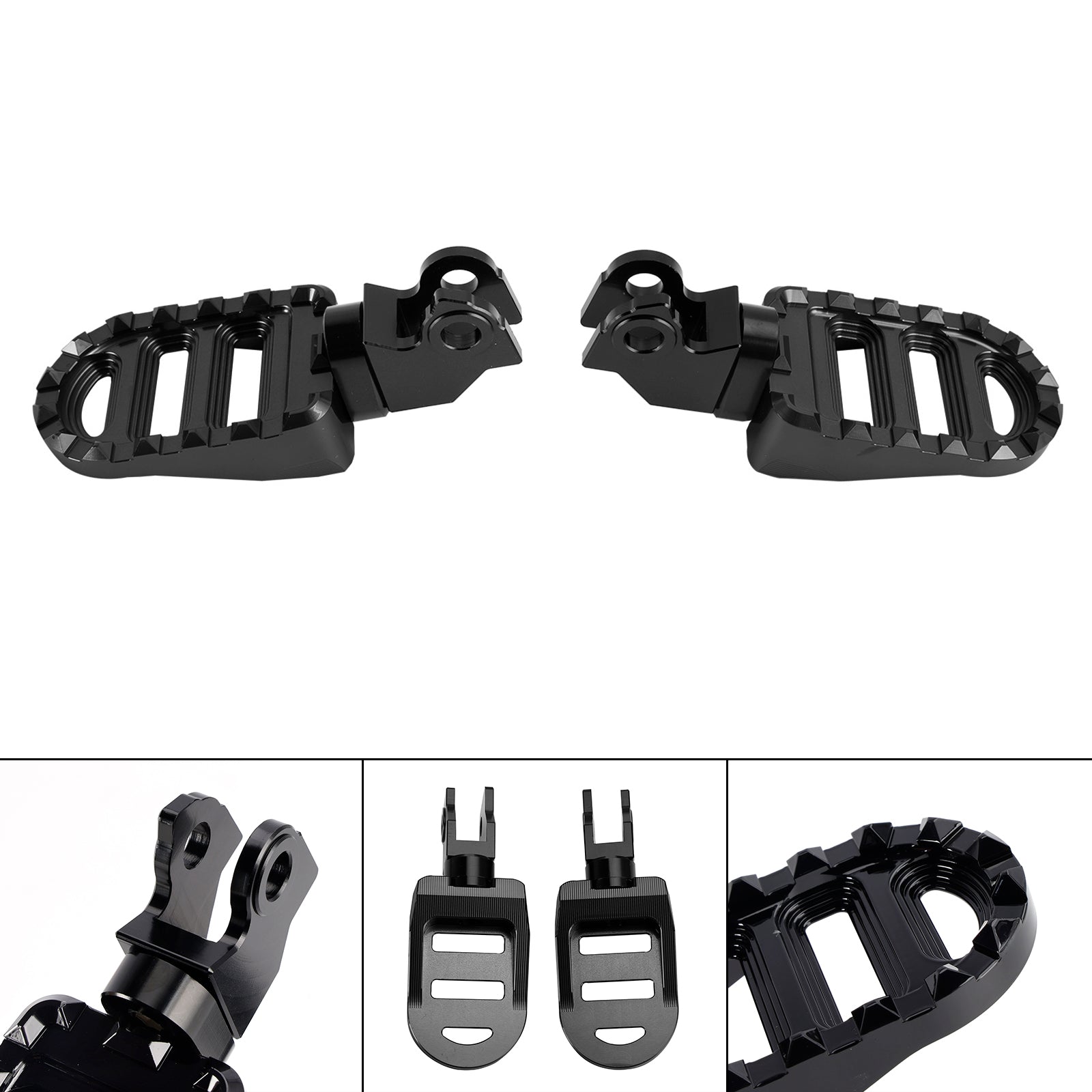 Front Footrests Foot Pegs fit for HONDA CL250 CL300 CL500 Trail 125 2023-2024