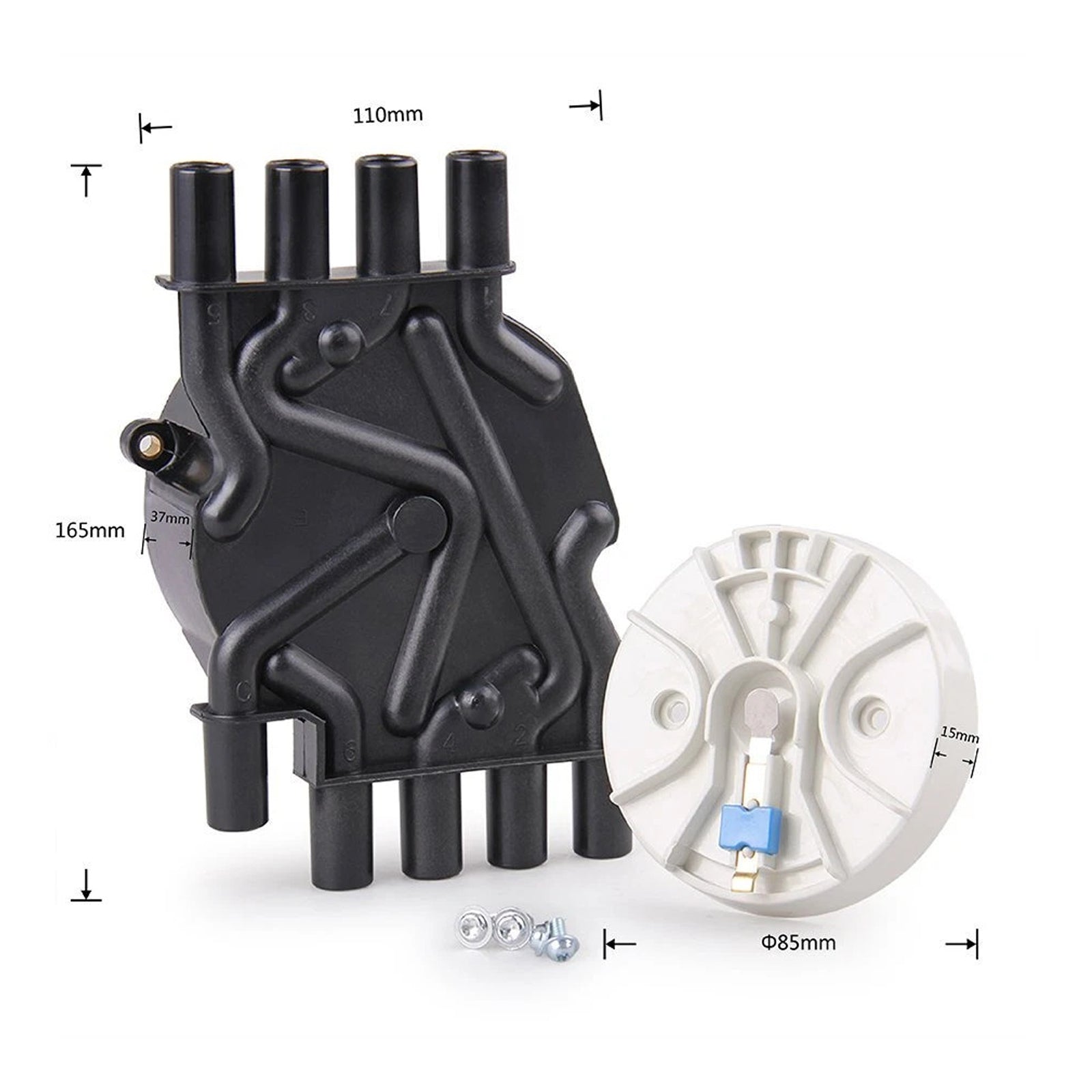 Distributor Cap and Rotor Kit 120141 For Chevy K1500 GMC 5.7L Vortec