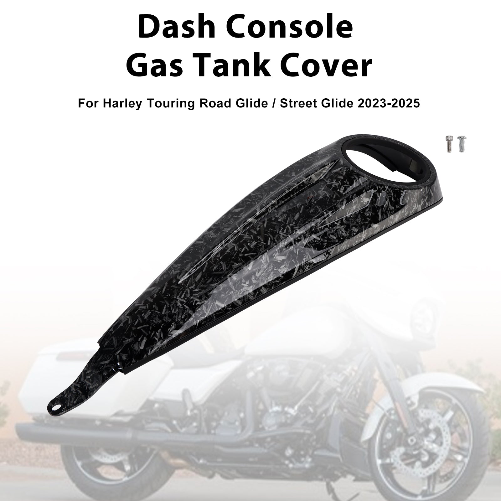 Dash Console Gas Tank Cover For Touring Road Glide / Street Glide 2023-2025