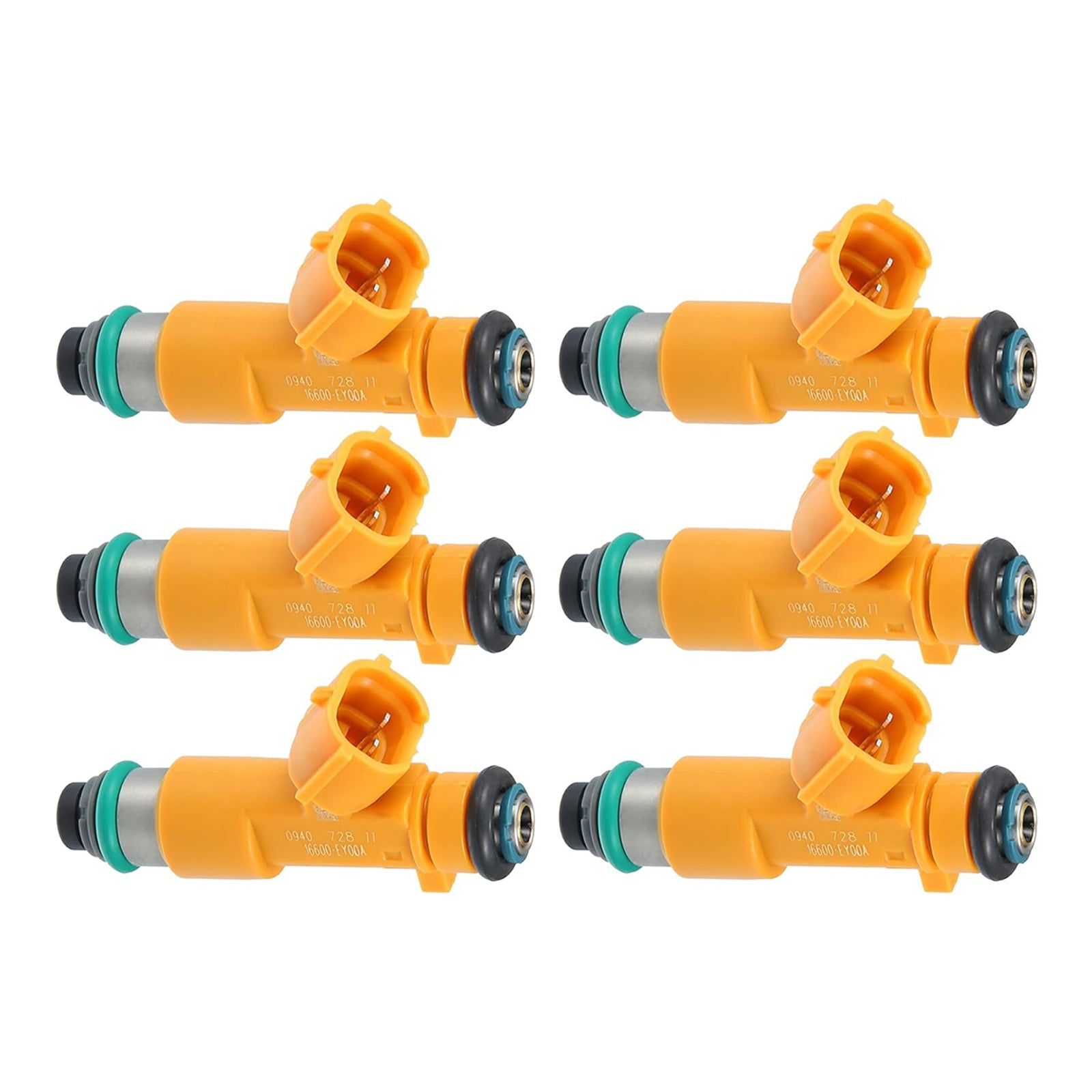 6Pcs Fuel Injector For Infiniti G37 Q60 QX70 FX37 Nissan 370Z 3.7L 16600-EY00A