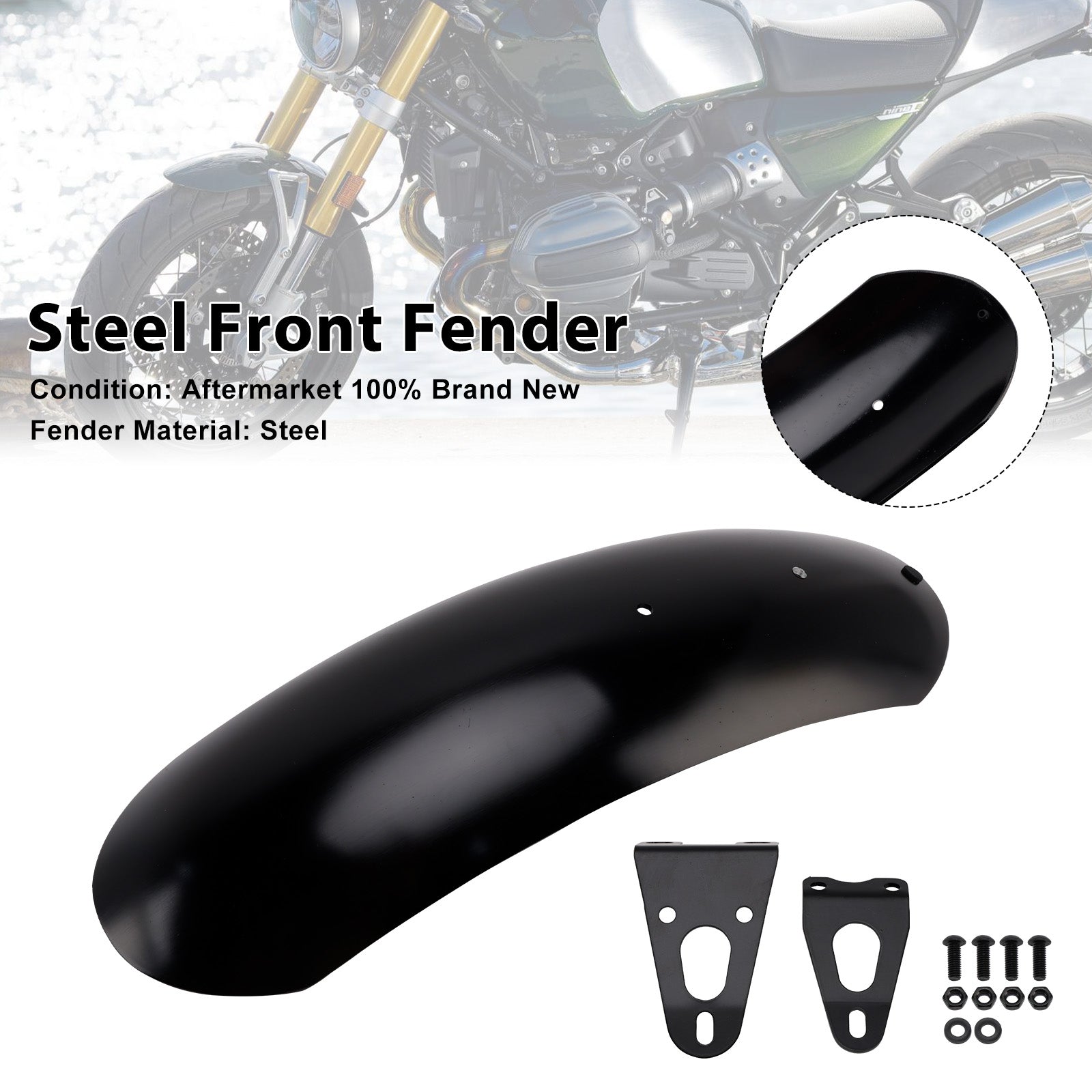 2014-2023 BMW R nineT Steel Front Fender