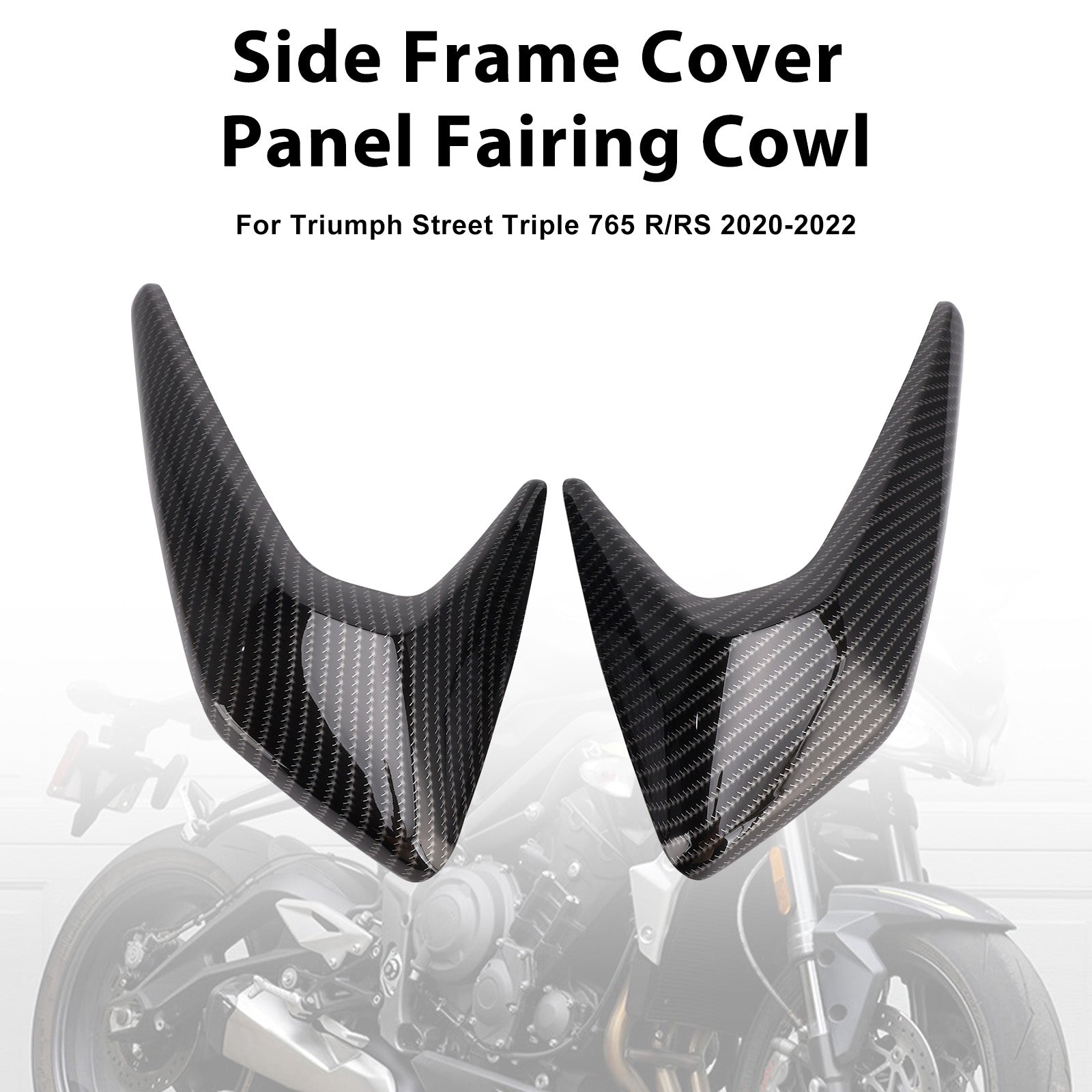 2020-2022 Street Triple 765 R/RS Side Frame Cover Panel Fairing