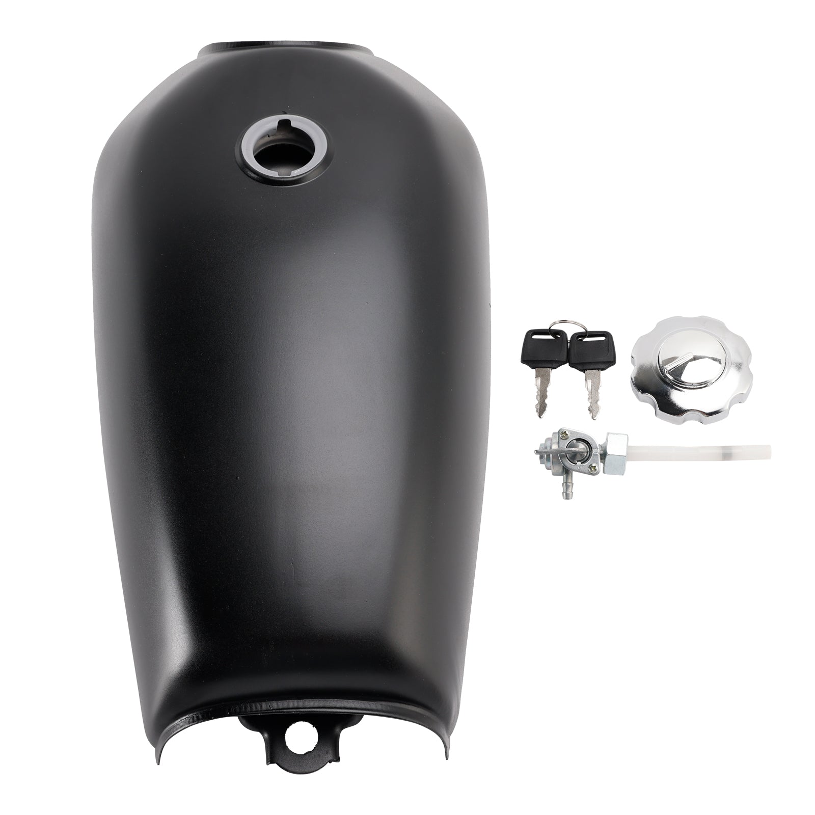 Cafe Racer Petrol Fuel Gas Tank 9L / 2.4 Gal For Honda CG 125 - Matte Black