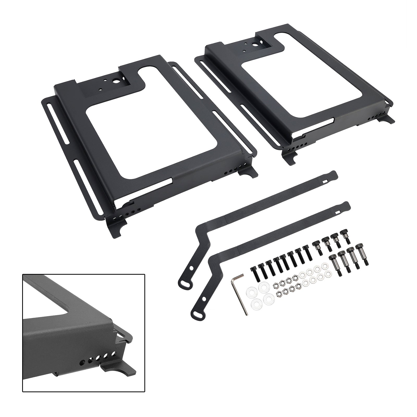 Polaris RZR RS1 2X Lower Recline Seat Bases Set