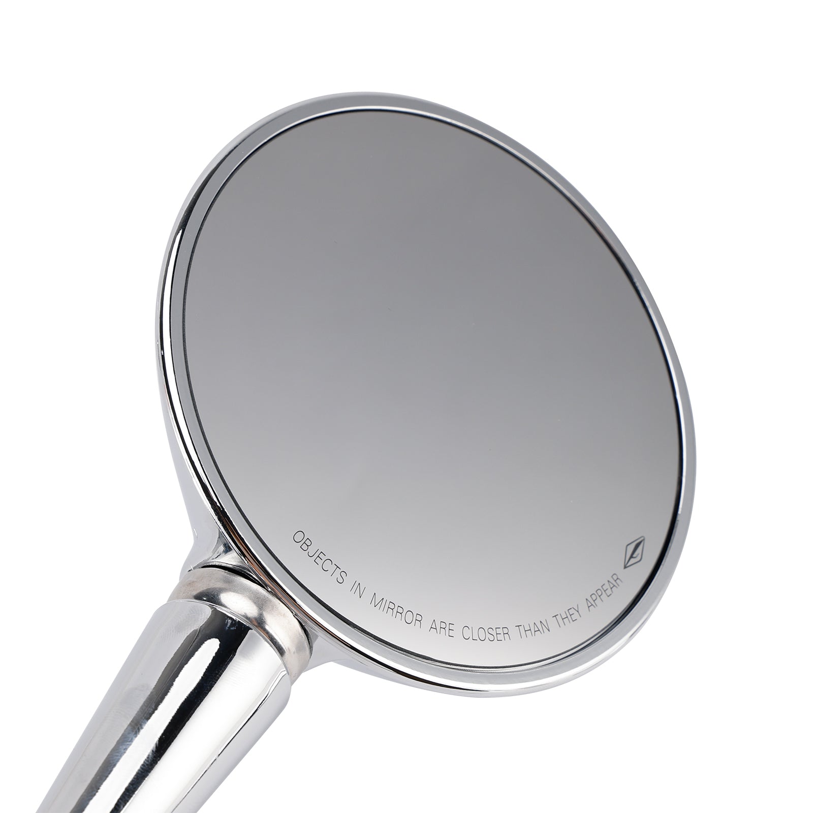 PAIR SHORTY MIRRORS CHROME FOR VESPA PRIMAVERA 50-125 SPRINT 50-150 GTS 125 300