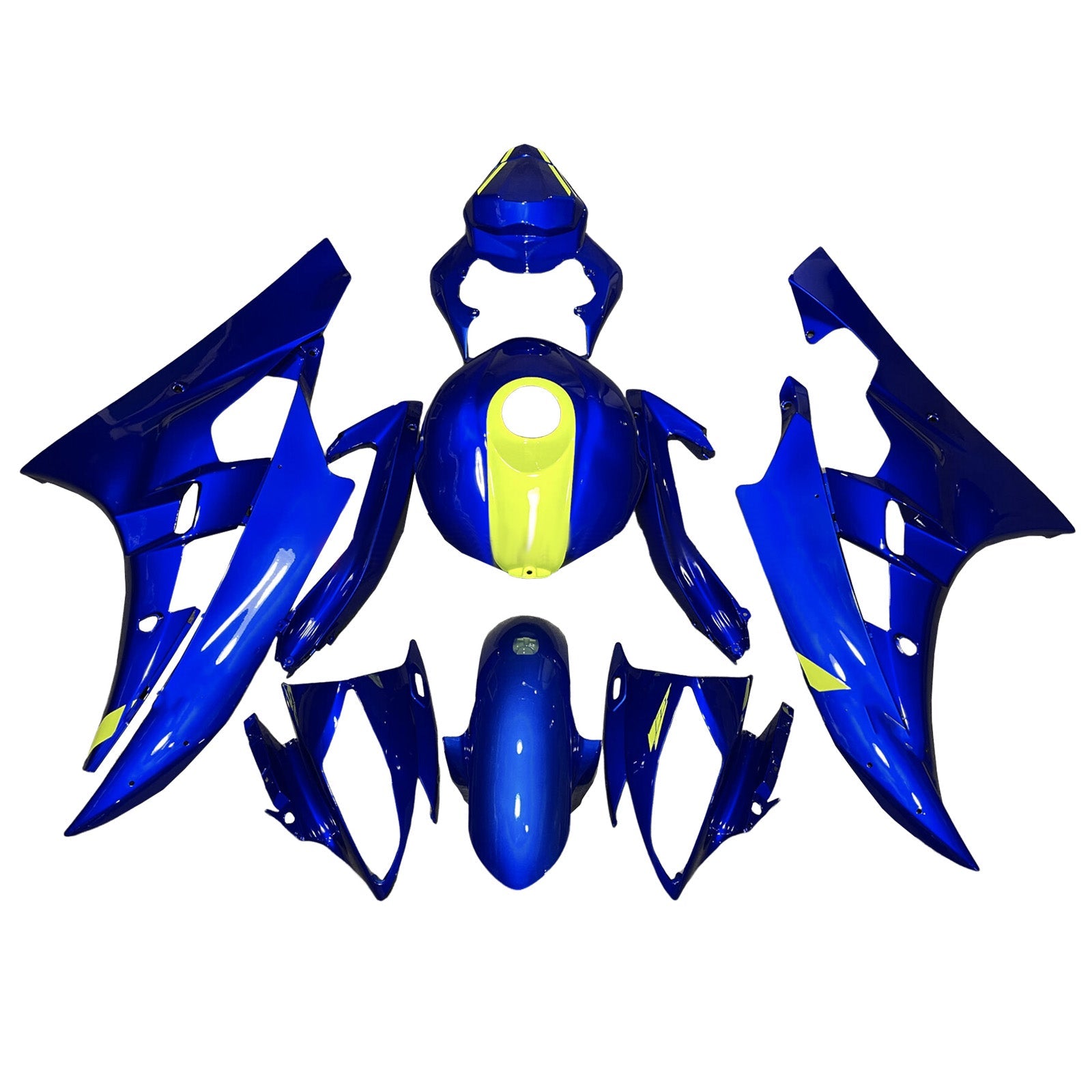 Injection Fairing Kit Bodywork Plastic ABS For Yamaha YZFR6 YZF-R6 2006-2007