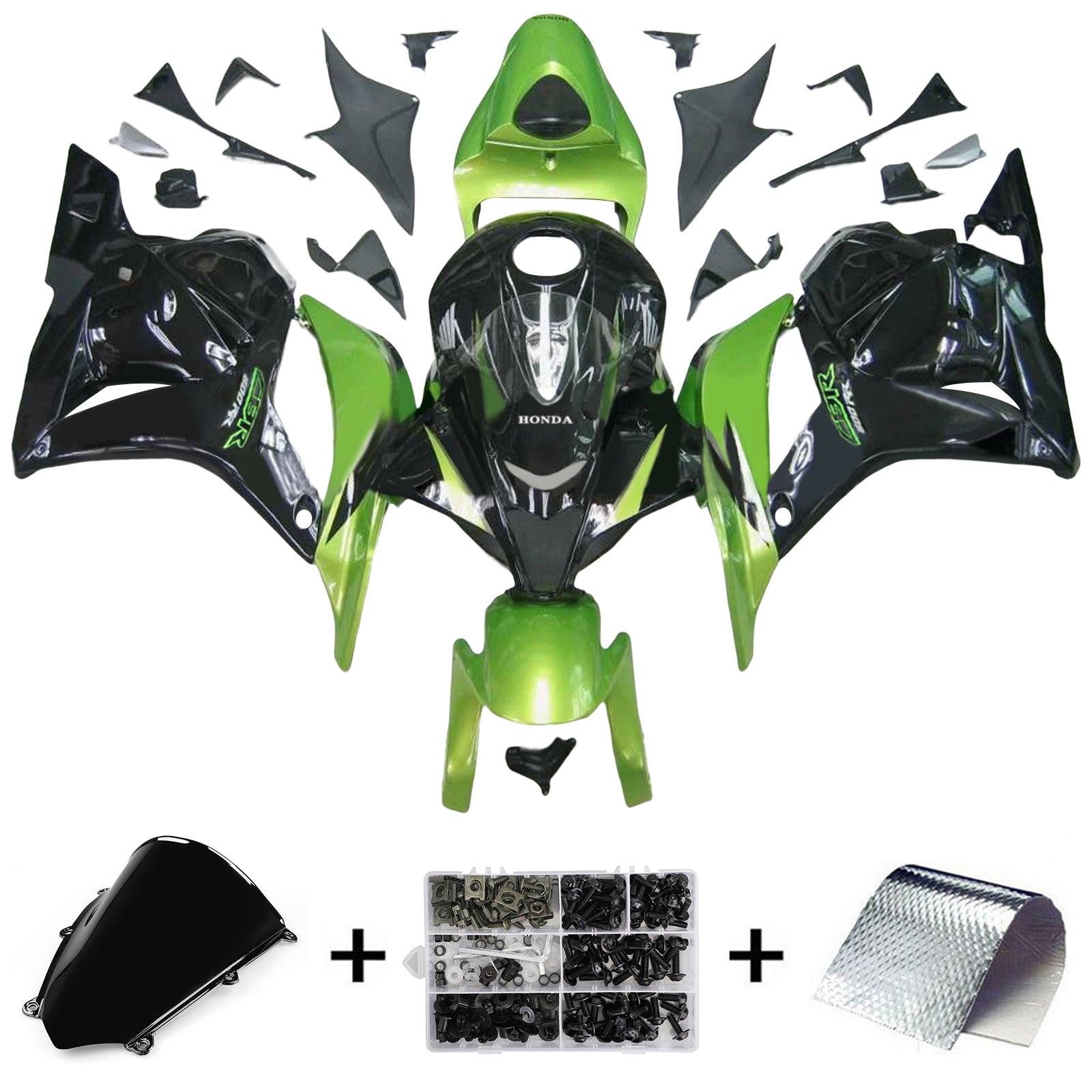 Honda CBR600RR 2009-2012 F5 Fairing Kit Bodywork Plastic ABS