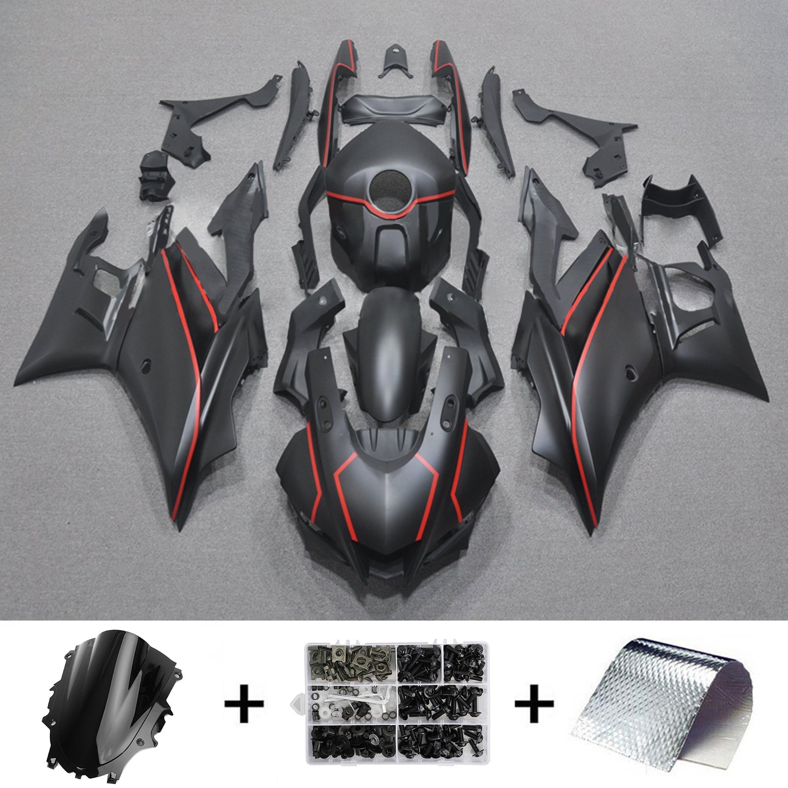 Yamaha YZF-R3 R25 2022-2024 Fairing Kit Bodywork Plastic ABS