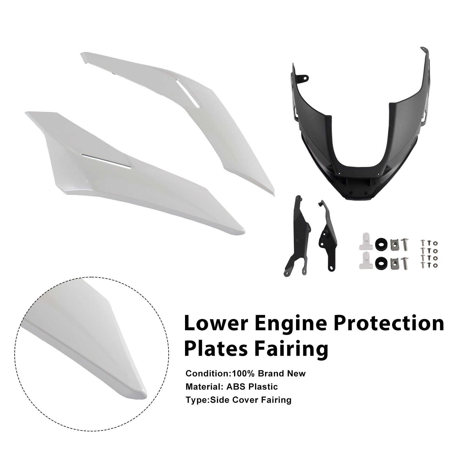 2023-2025 Street Triple 765 R/RS Engine Lower Belly Pan Panels Guard Fairing