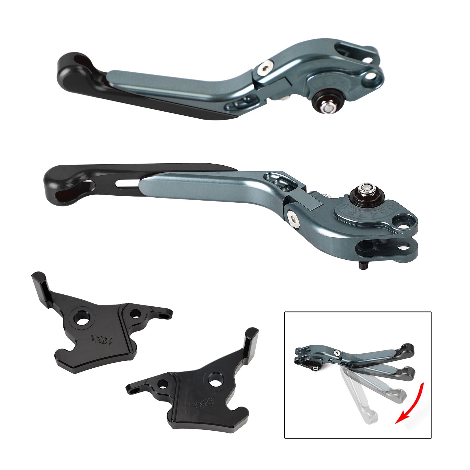 Adjustable Clutch Brake Lever fit for YAMAHA XMAX 300 2023-2025