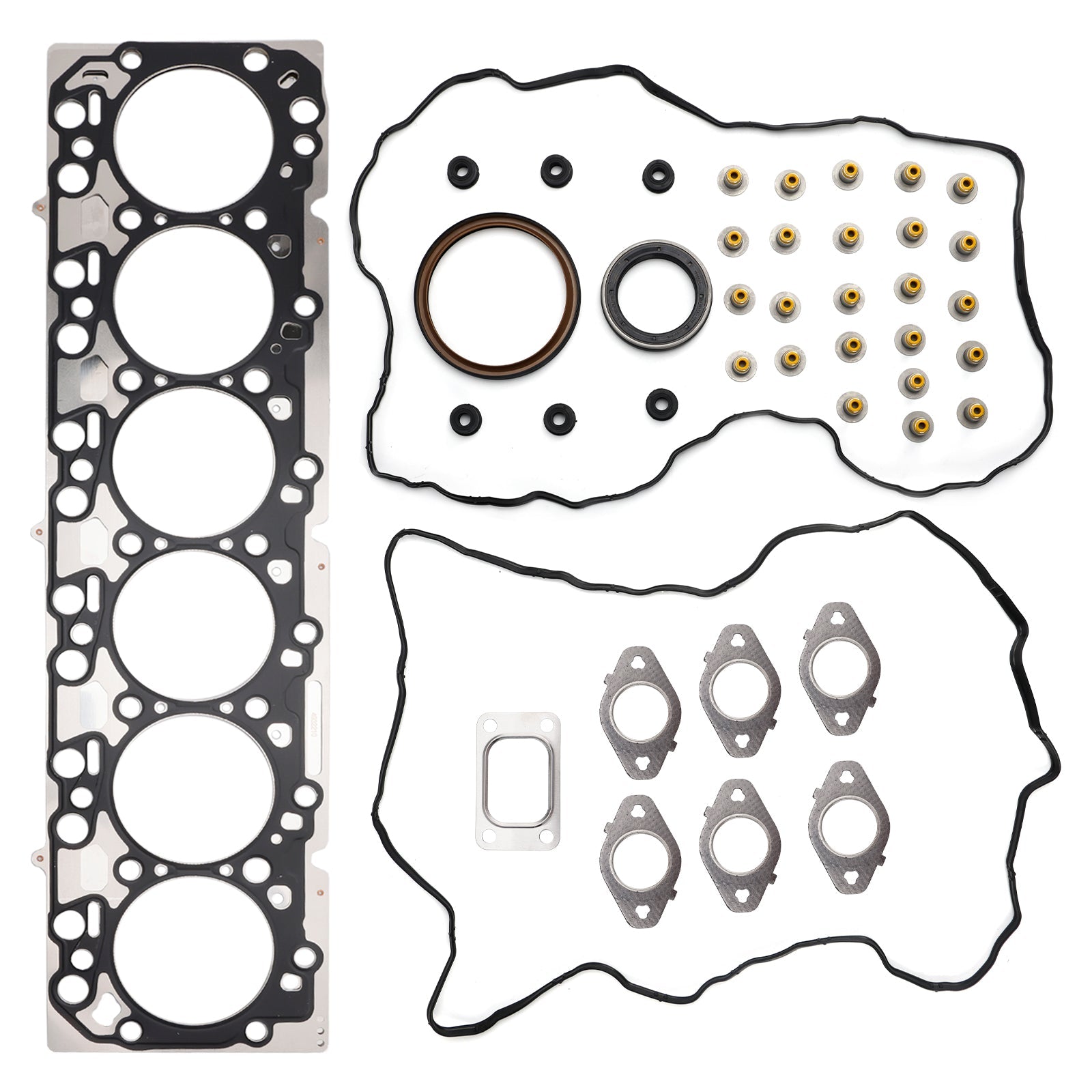 4955229 Upper Engine Head Gasket Set for Cummins EPA10 6.7L ISB QSB Engines
