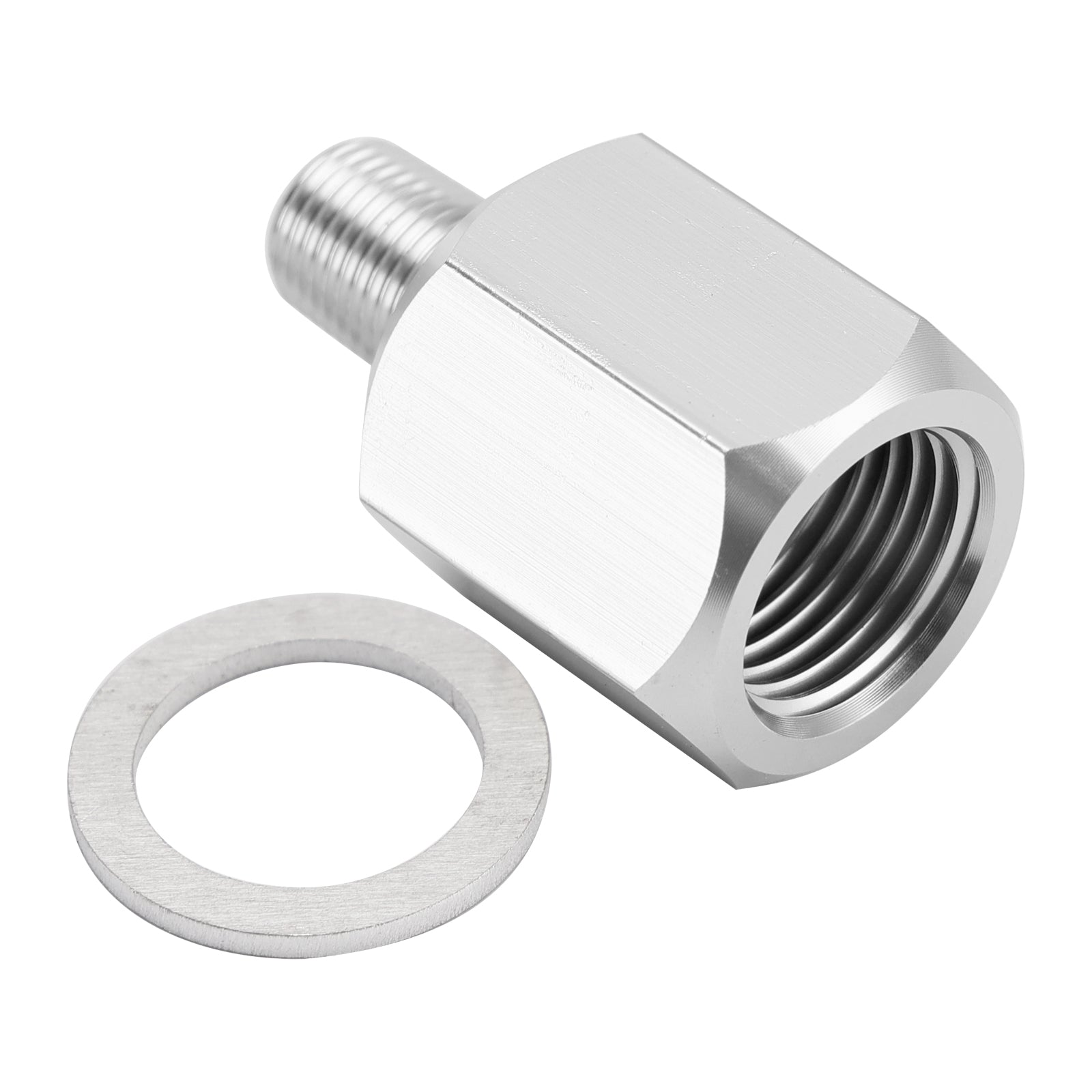 1/8NPT Male to M16-1.5 Female Oil Pressure Sensor Adapter Fitting Thread Connector