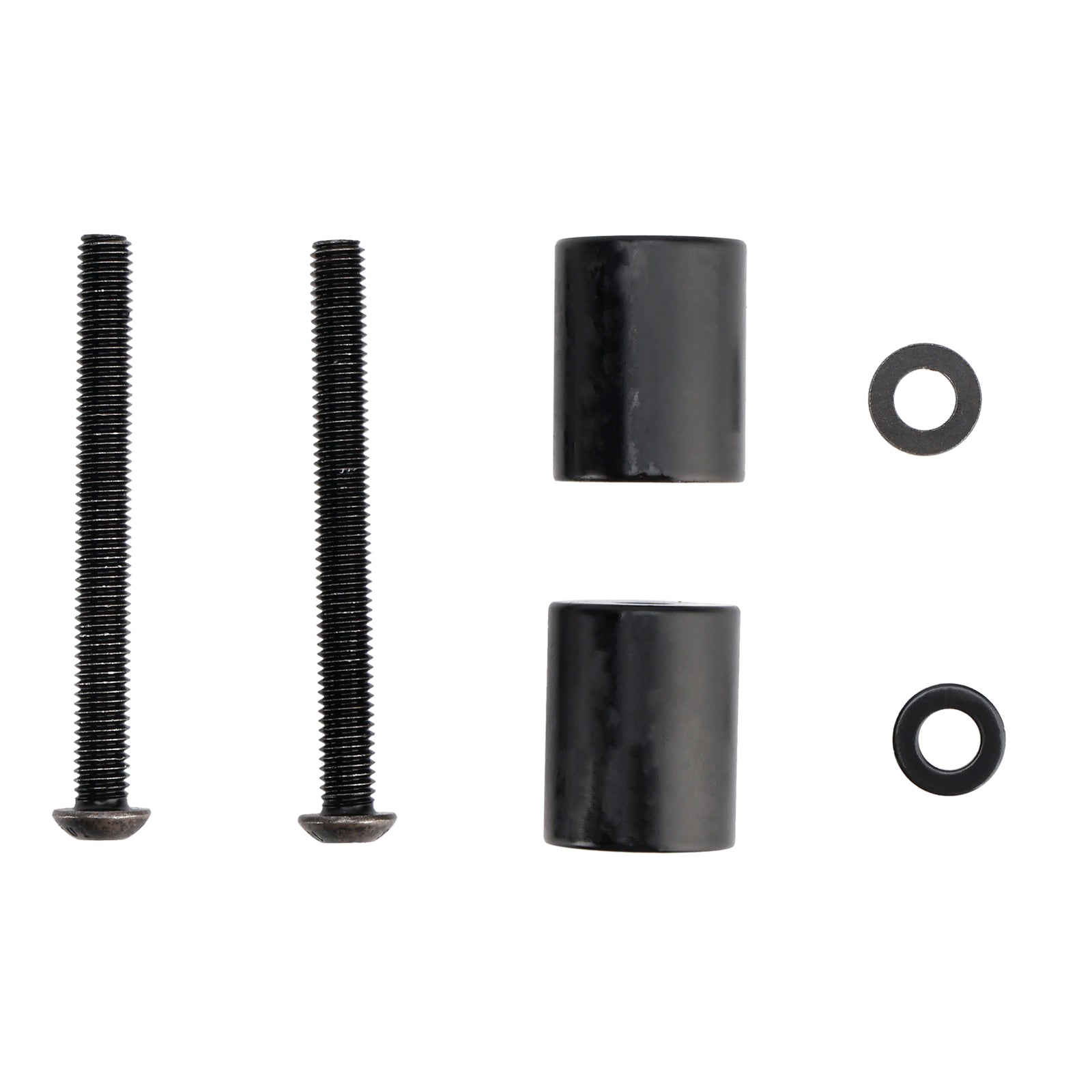 2018-2019Jeep Wrangler JL 7318 A-Pillar Black Light Mount Brackets