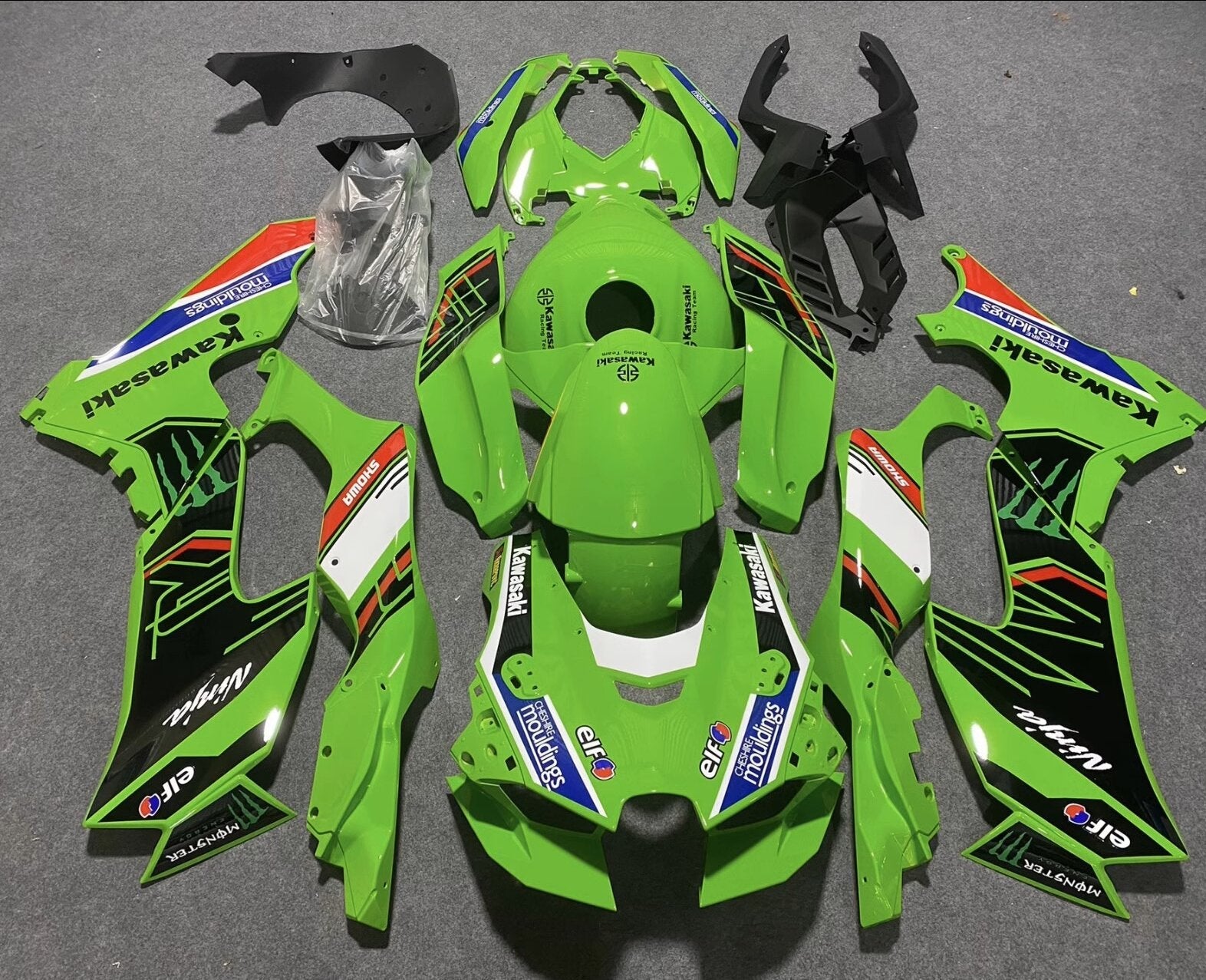 Kawasaki ZX-10R ZX-10RR 2021-2024 Fairing Kit Bodywork ABS