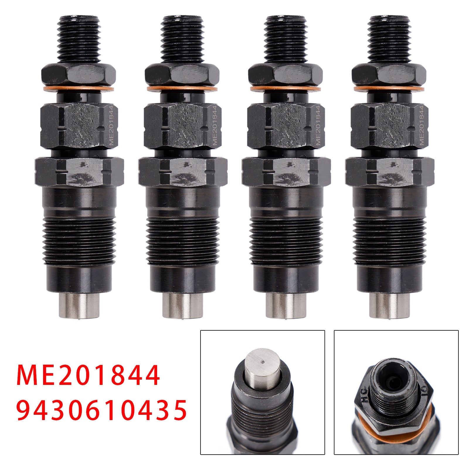 4Pcs Fuel Injector For Mitsubishi Delica Pajero 4M40 4M40T 2.8L ME201844