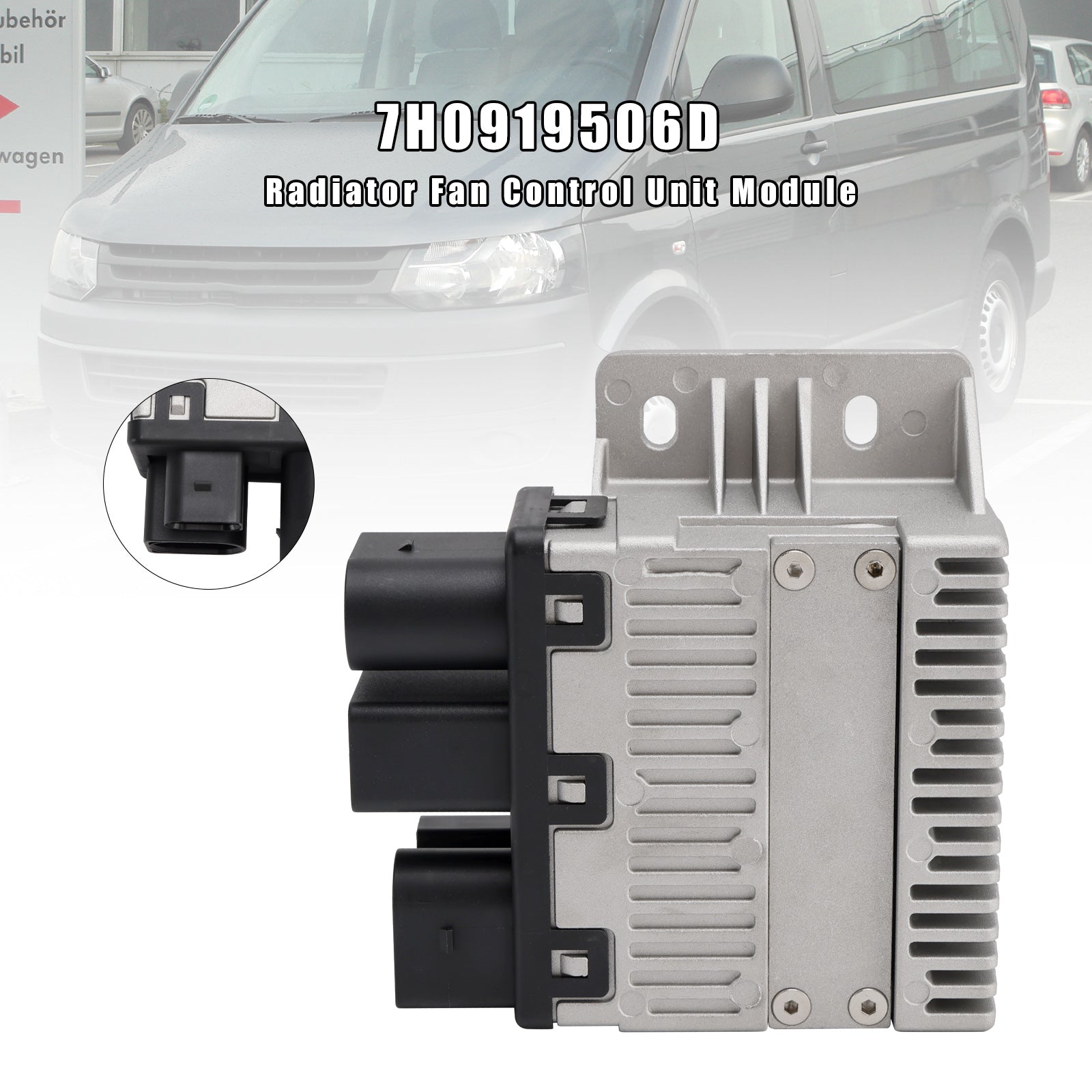 Radiator Fan Control Unit Module For VW Transporter T5 03-10 7H0919506D
