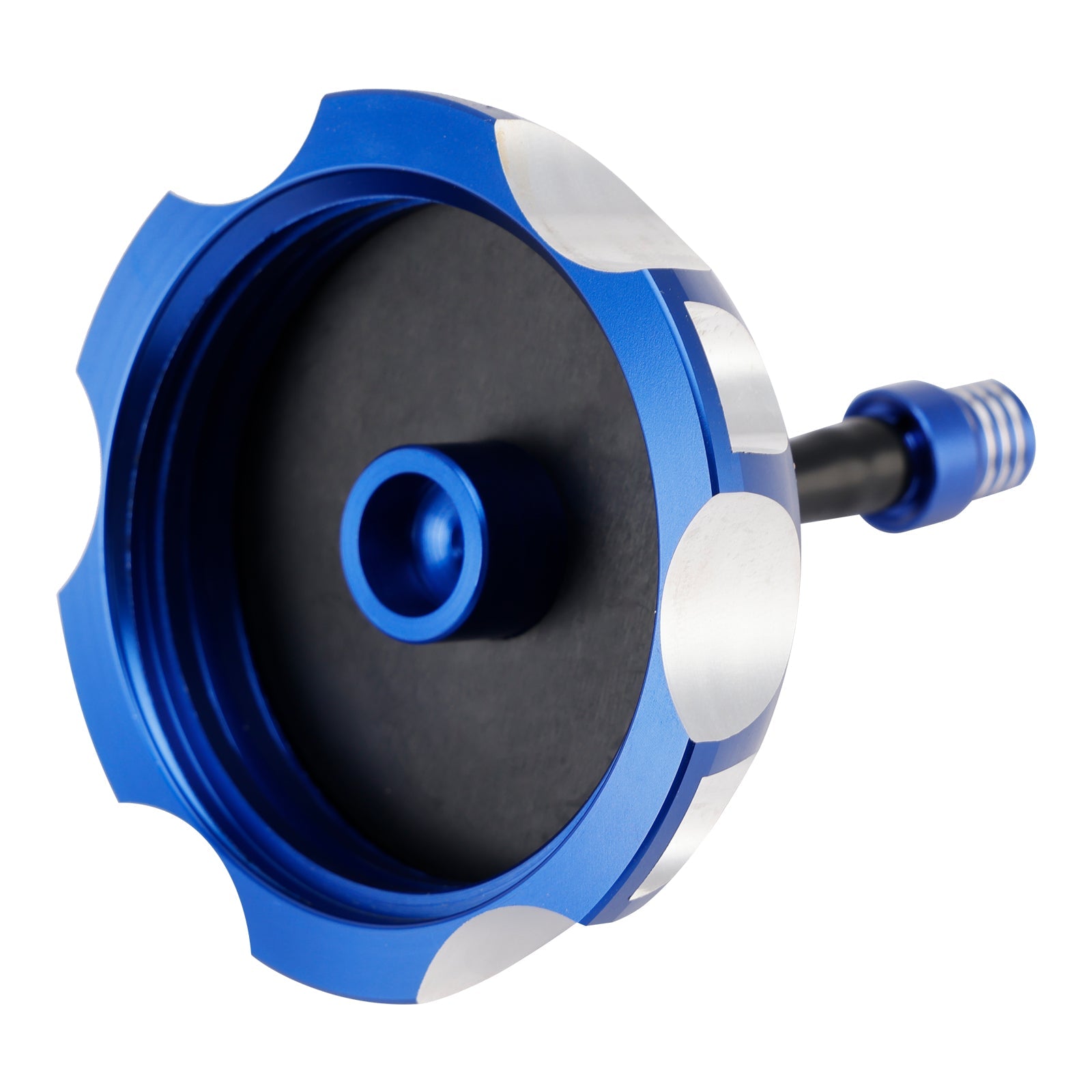 CNC Fuel Tank Cap w/Vent Blue For Suzuki DRZ125 RMZ250 DRZ LTZ 250 400 LTR450