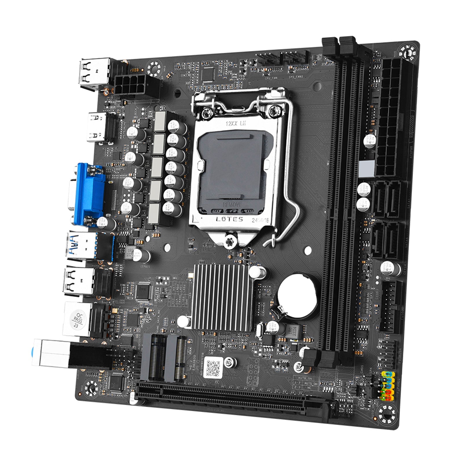 H510M-I Computer Motherboard LGA1200 CPU 1200-Pin DDR4 NVME WIFI Plate Board PC
