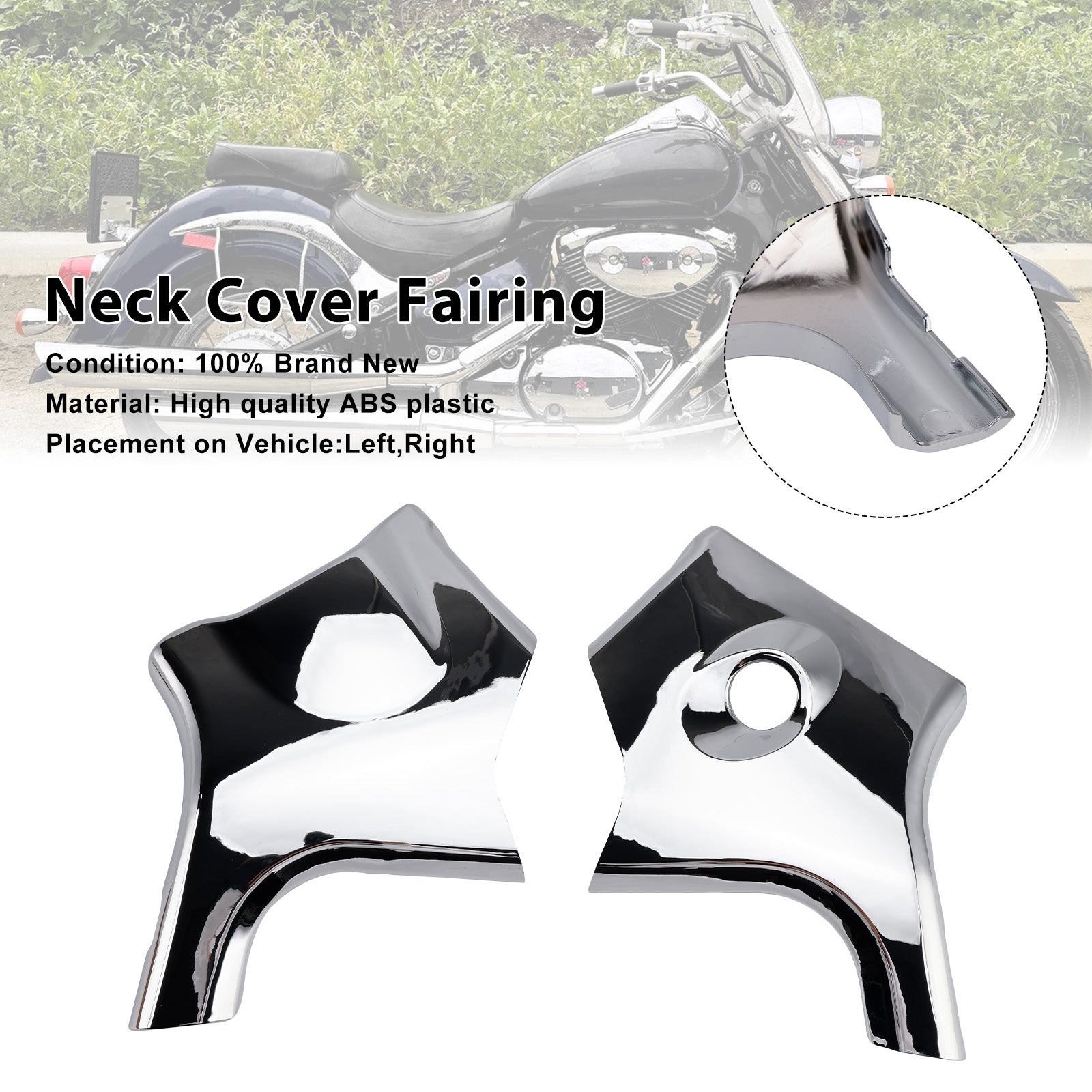 2001-2004 Suzuki Volusia VL400/800 models ALL Neck Cover Fairing
