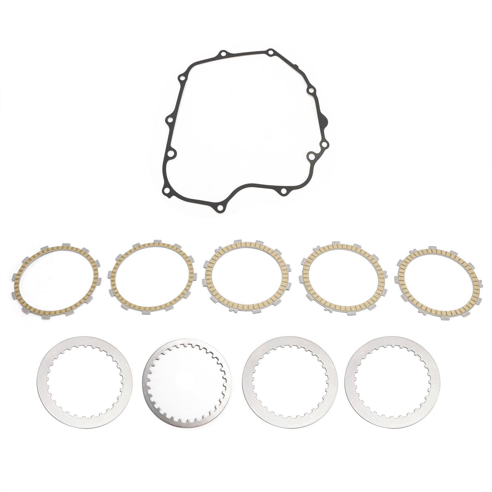 Clutch Friction Plates And Gasket Kit for Kawasaki Ninja 250 300 EX300 2015-2017