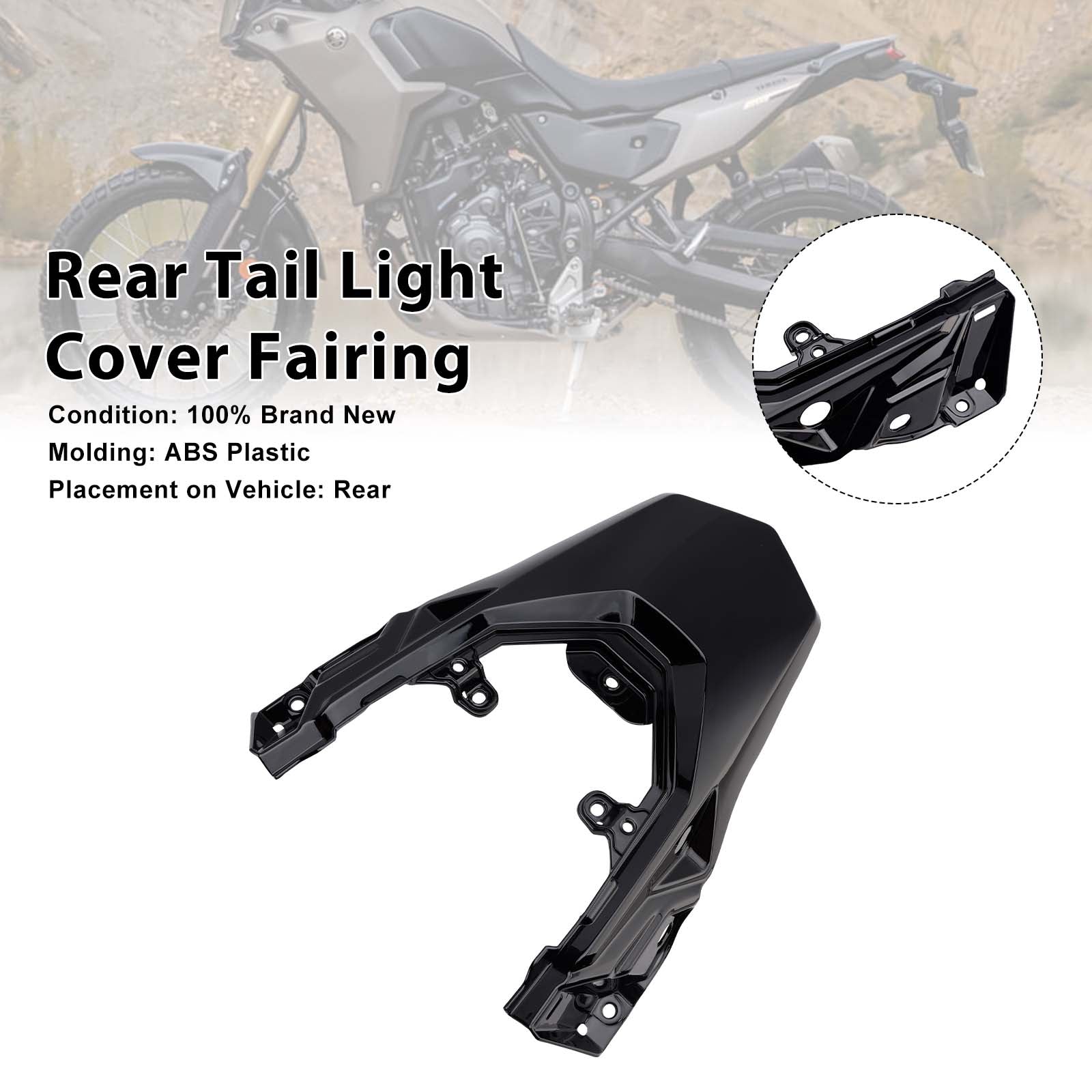2025-2026 For Yamaha Tenere 700 T700S Rear Tail Light Cover Fairing