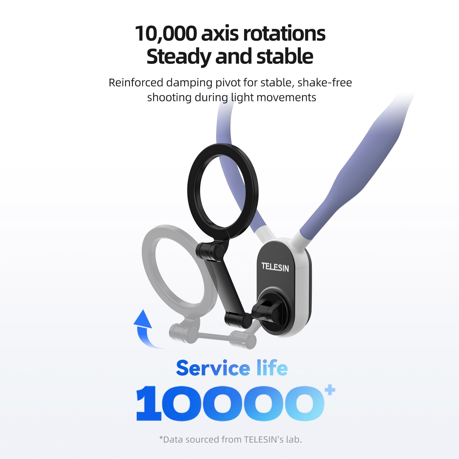 Magnetic Neck Halter Bracket Quick Release Shock Absorption For Mobile Phone