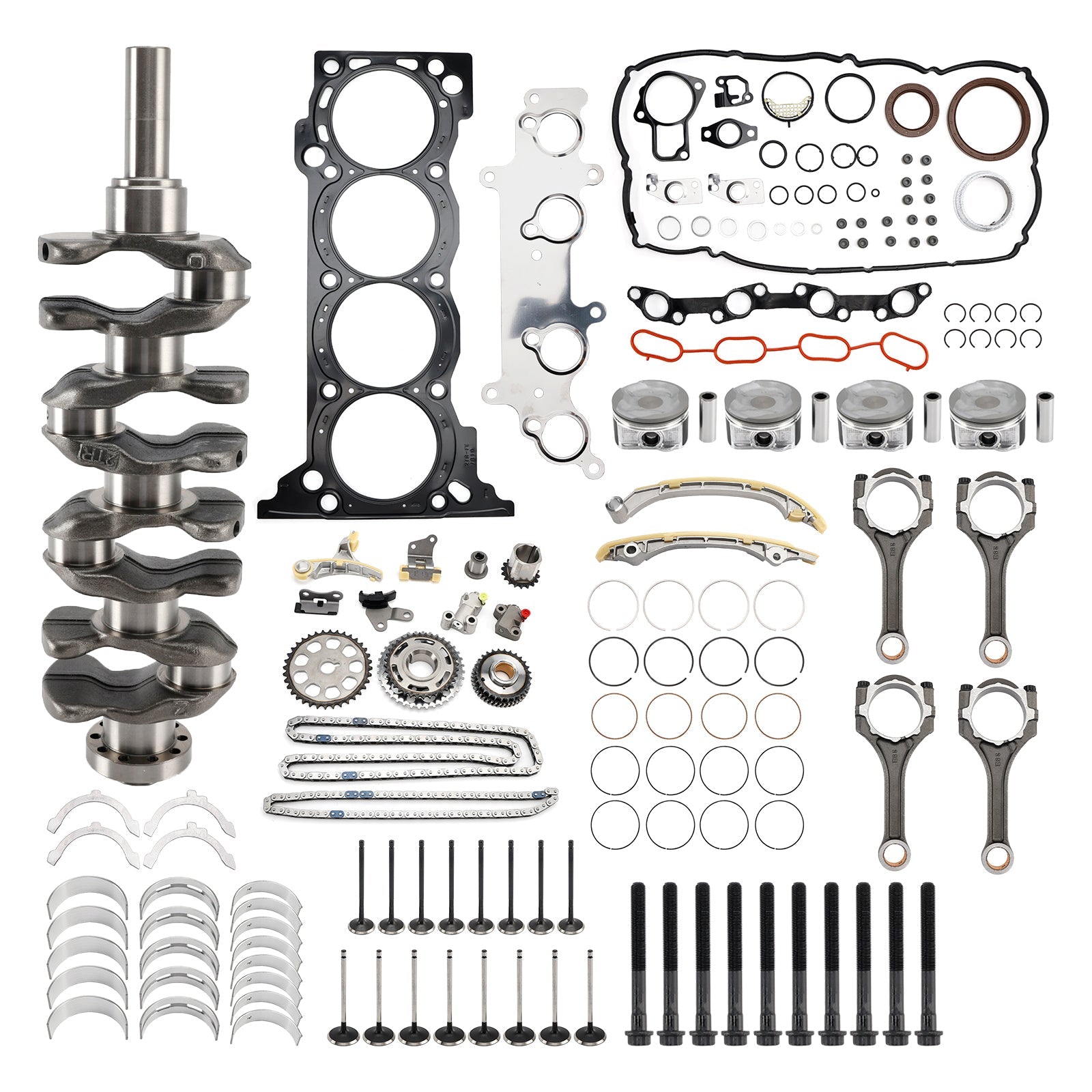 Timing Rods Mower 2005-2015 TOYOTA TACOMA 2.7L Engine Rebuild Piston Gasket Timing Kit w