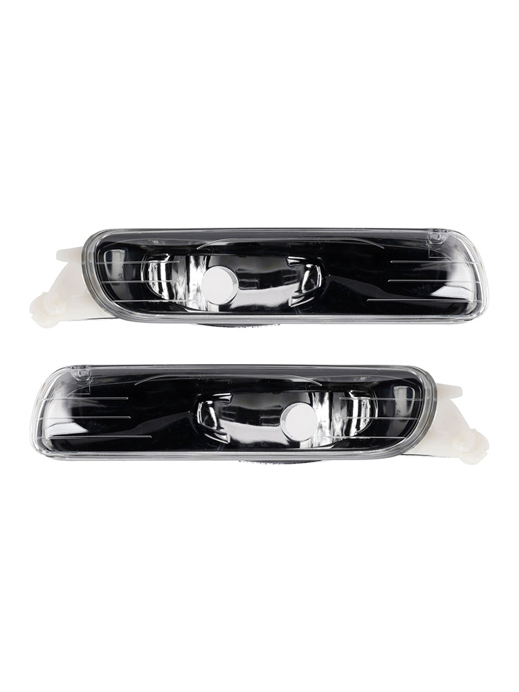 Pair Front Bumper Fog Light Without Blubs For E46 323i 325i 1998-2001（Pre-LCI）