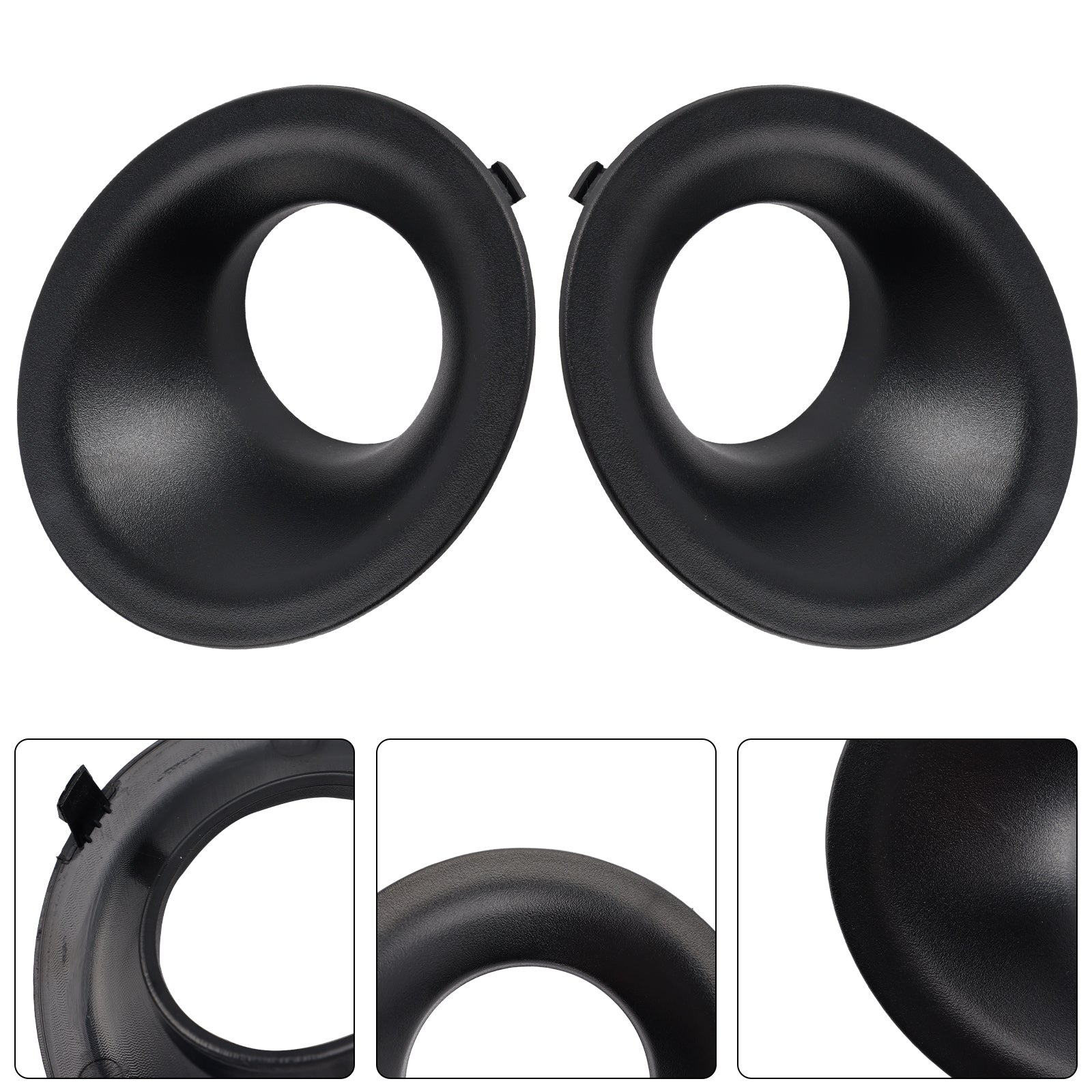 Pair Front Fog Light Trim For Dodge Challenger 2015-2021 68259662AA