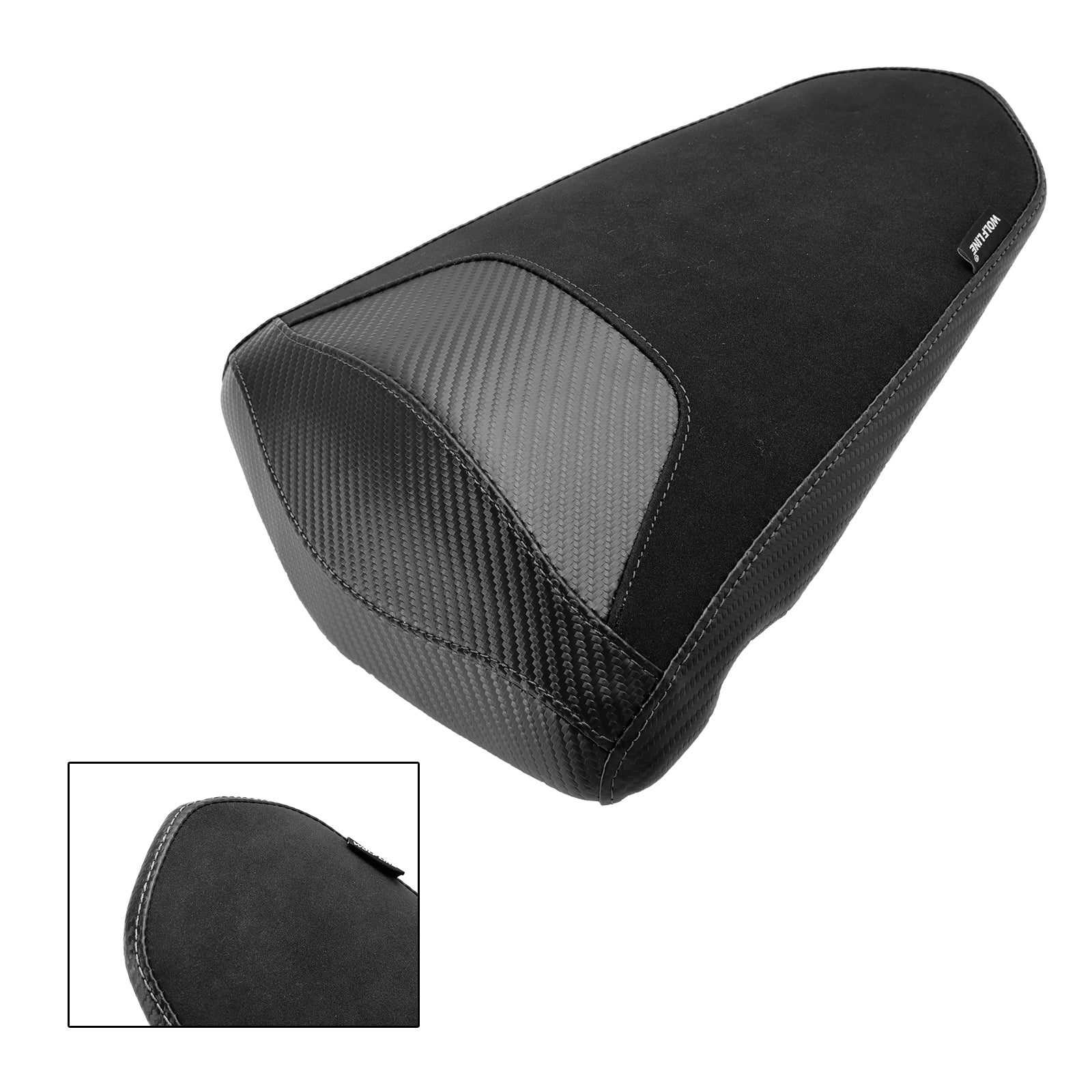 2015-2023 Yamaha Mt-03 Yzf-R3 Rear Passenger Seat Cushion Pu Pillion Flat Blue