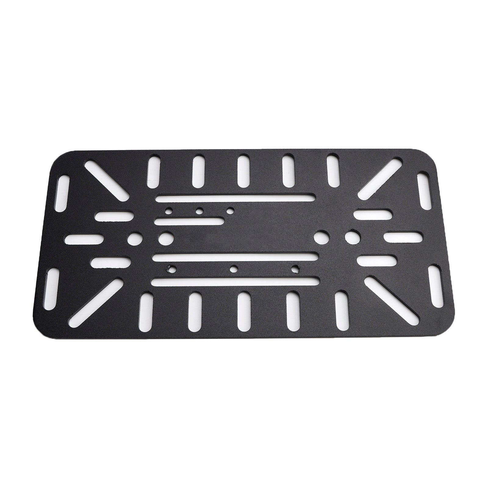 Universal Symmetrical Side Saddlebag Mounting Bracket Kit Black For Motorbike