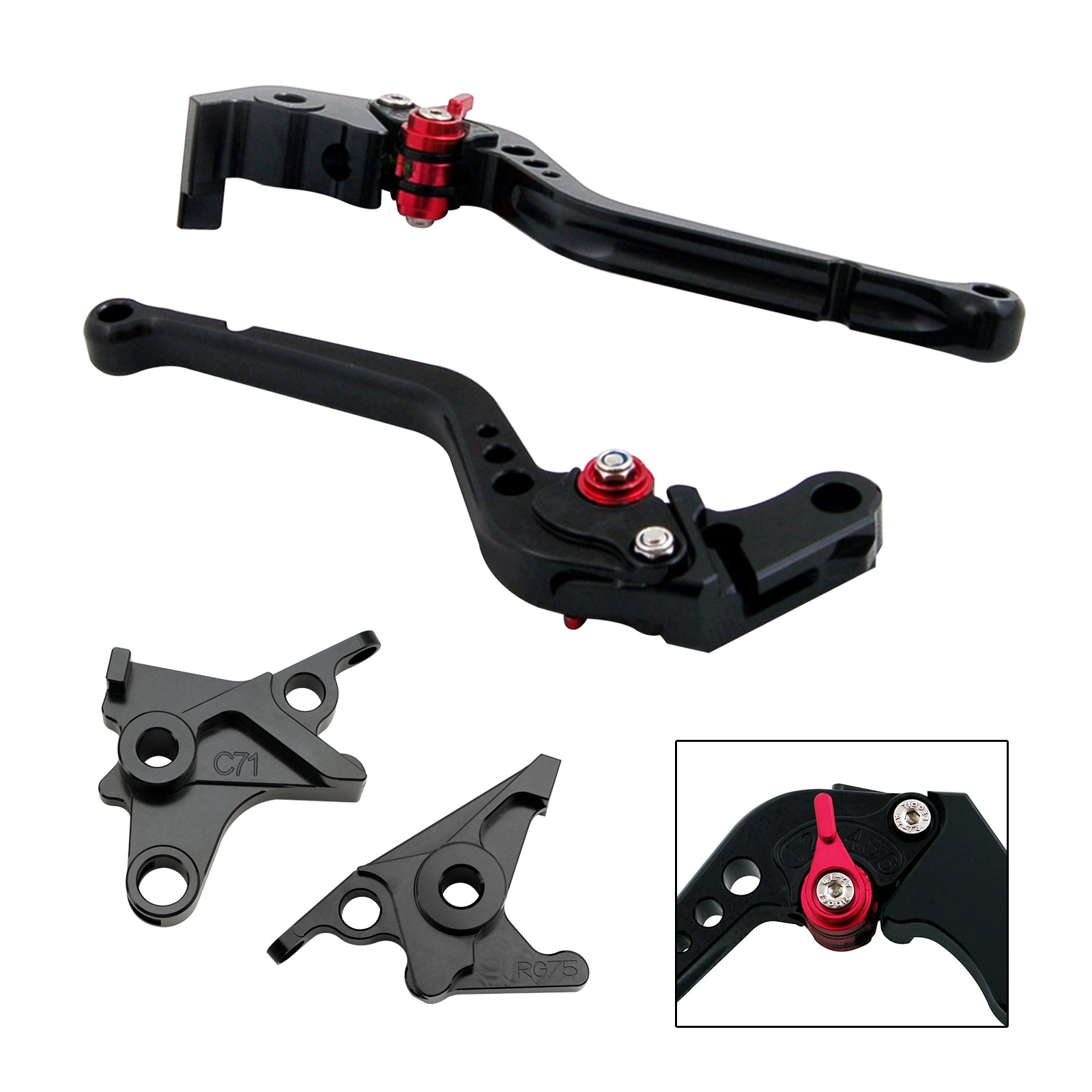 Long Clutch Brake Lever fit for BMW R NINE T /PURE/RACER 2017-2023