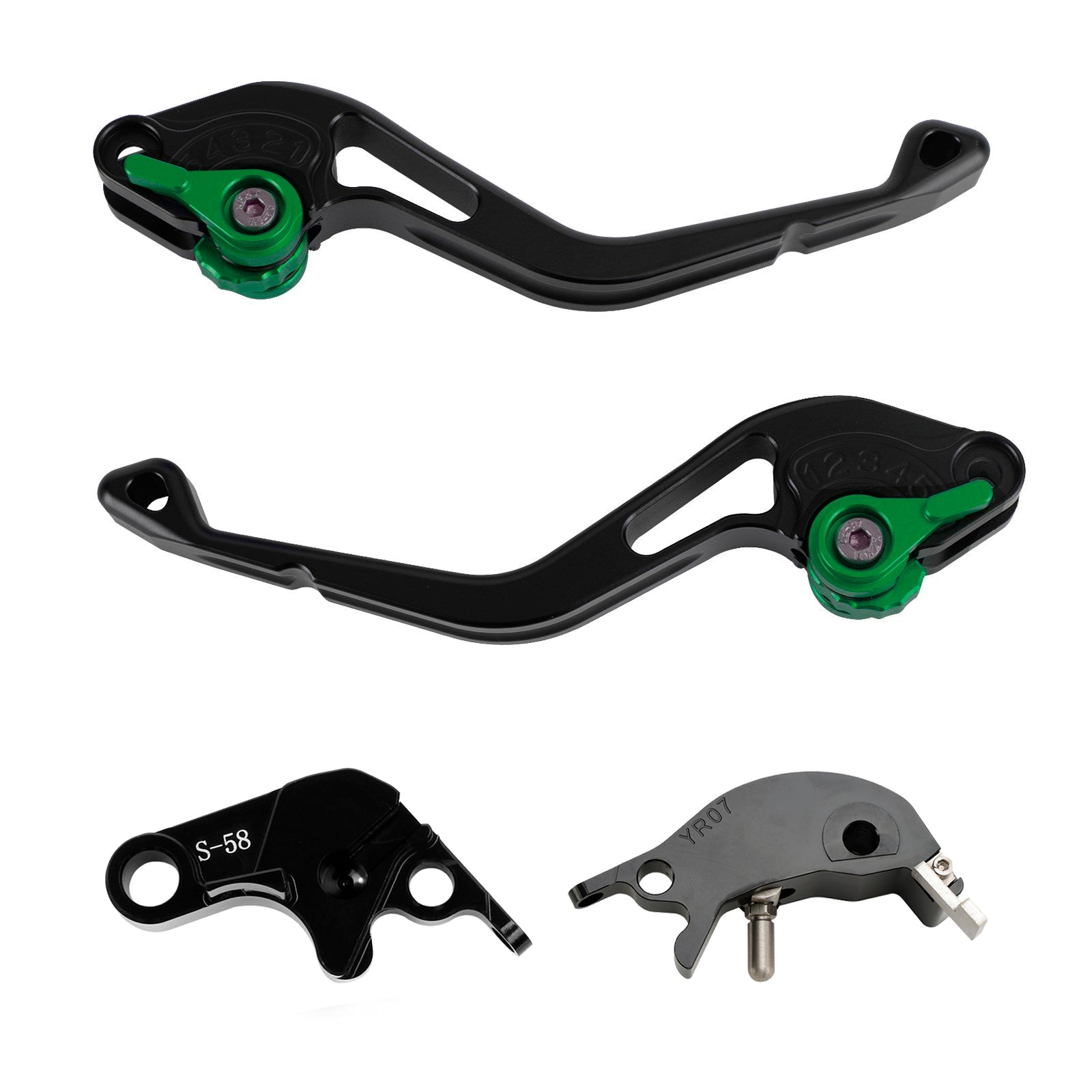 NEW Short Clutch Brake Lever fit for YAMAHA YZF R7 MT-10/SP FZ-10/SP 2022-23