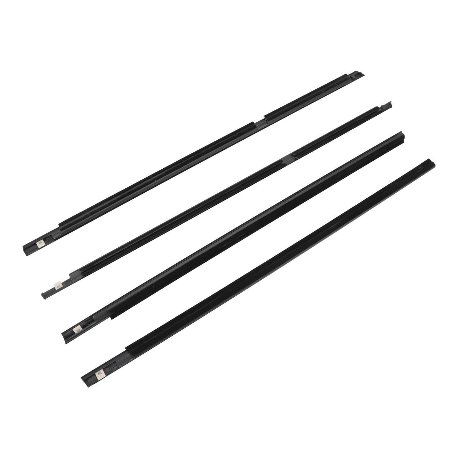 2009-2013  Suzuki Grand Vitara 4PCS Door Glass Belt Outer Molding Weatherstrip