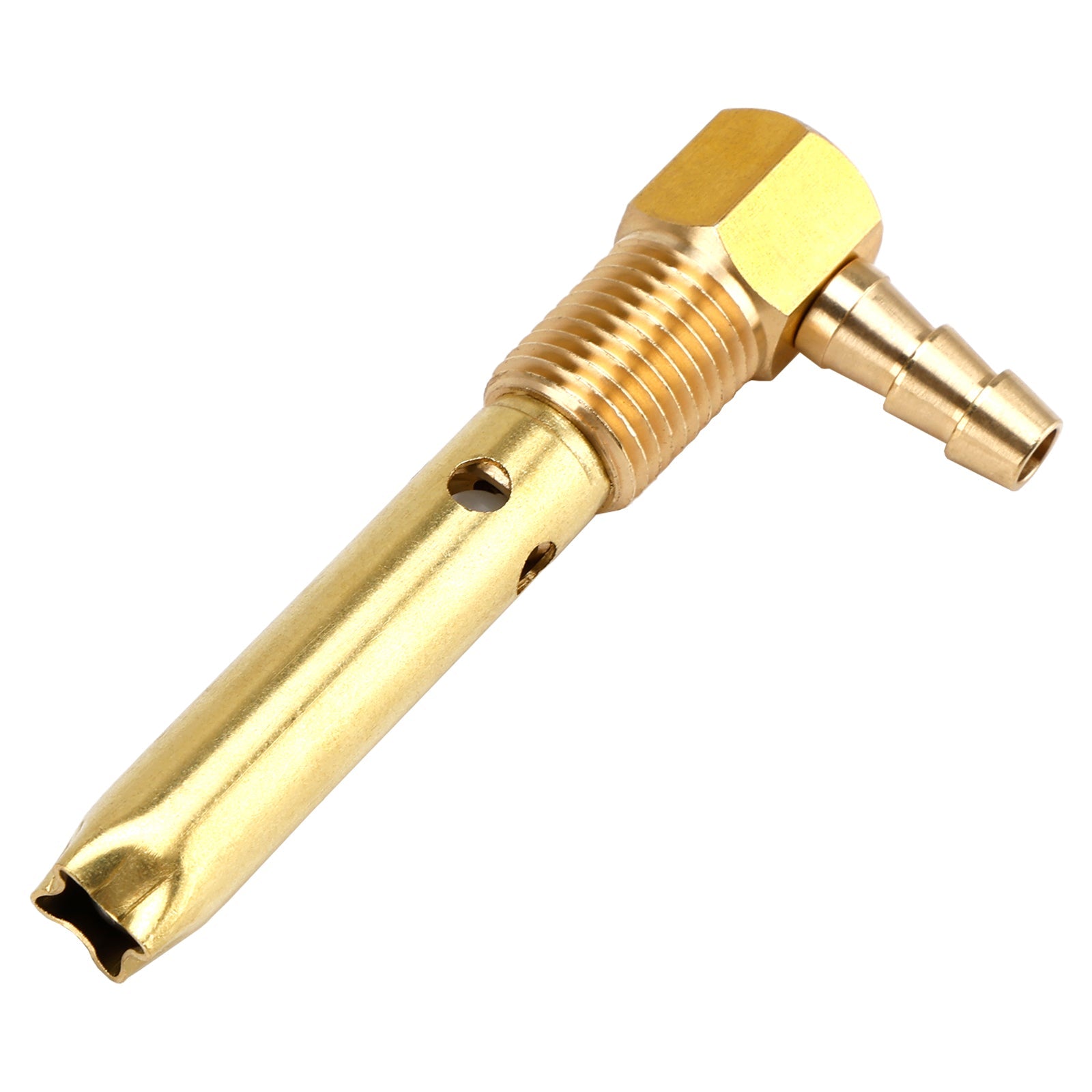 2x 1/4" ID Hose Fuel Tank Vent 1/4"-18NPTF Thread For Both small and large tanks