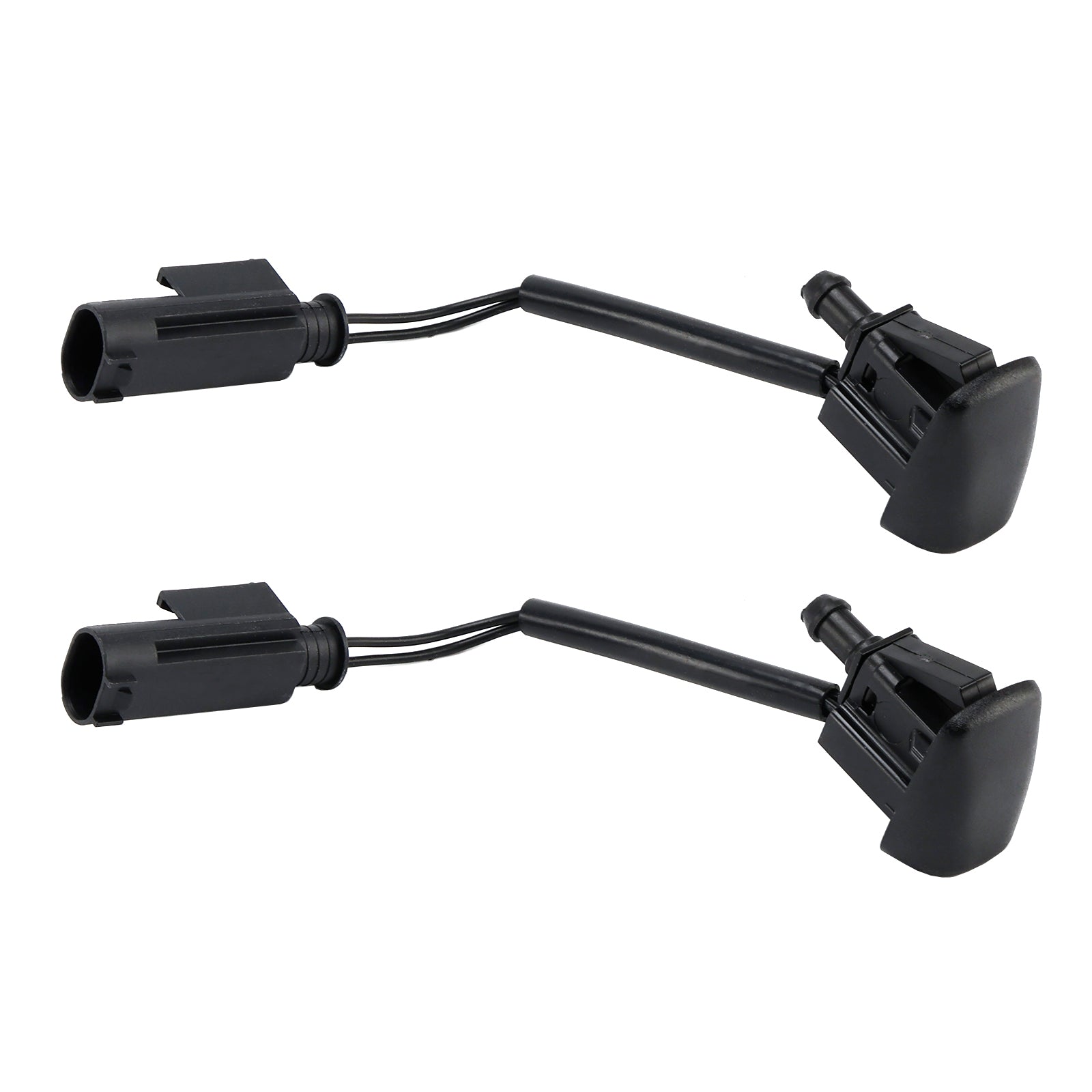 BMW E63 E64 645Ci 650i 2pcs Windshield Washer Nozzles Spray Jet 61667054445