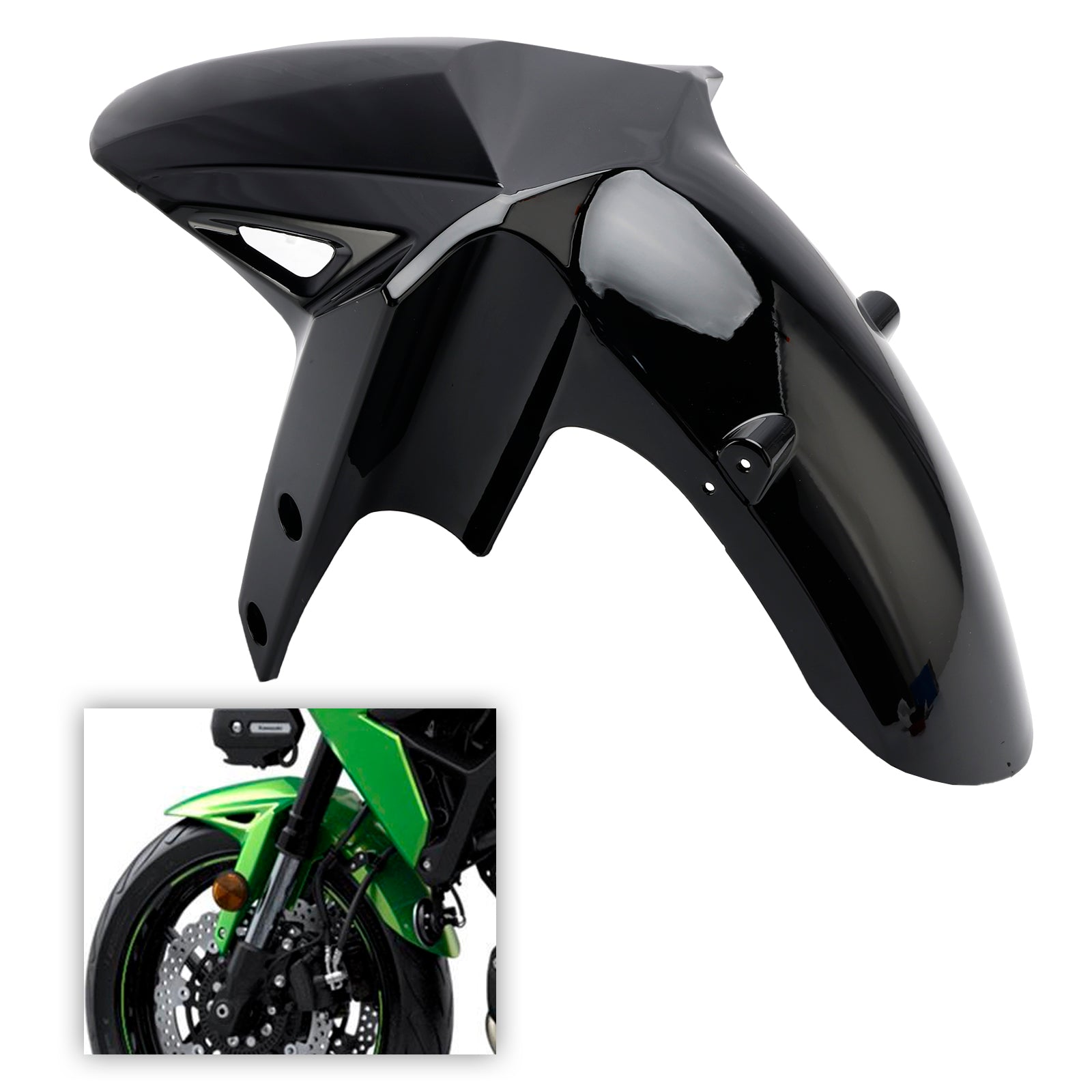 Front Fender Mudguard Fairing For Kawasaki Versys 650 KLE650 2022-2024 versys 1000 1100