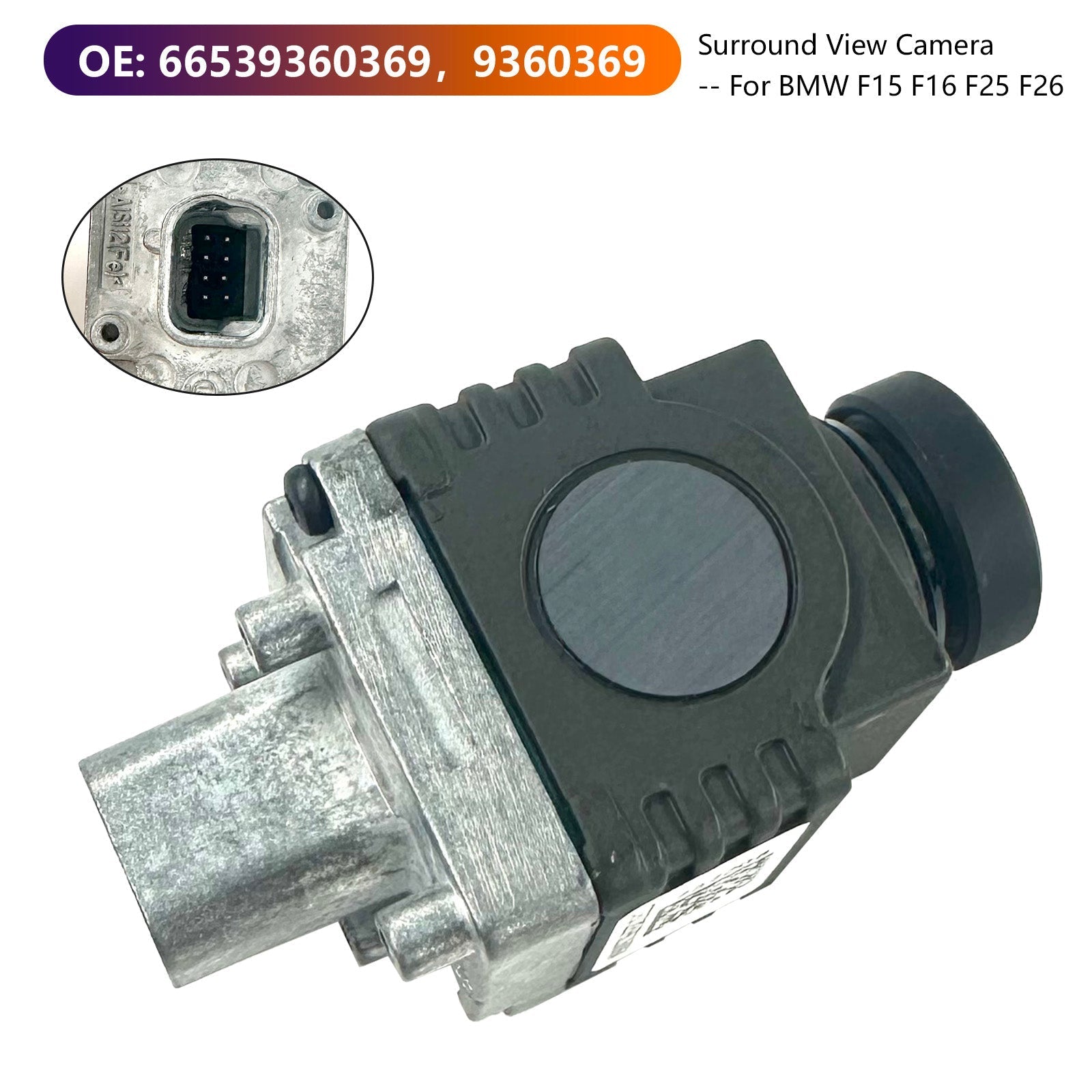 09/2013 ?C 05/2019 BMW X6 F16 Surround View Kamera 66539360369