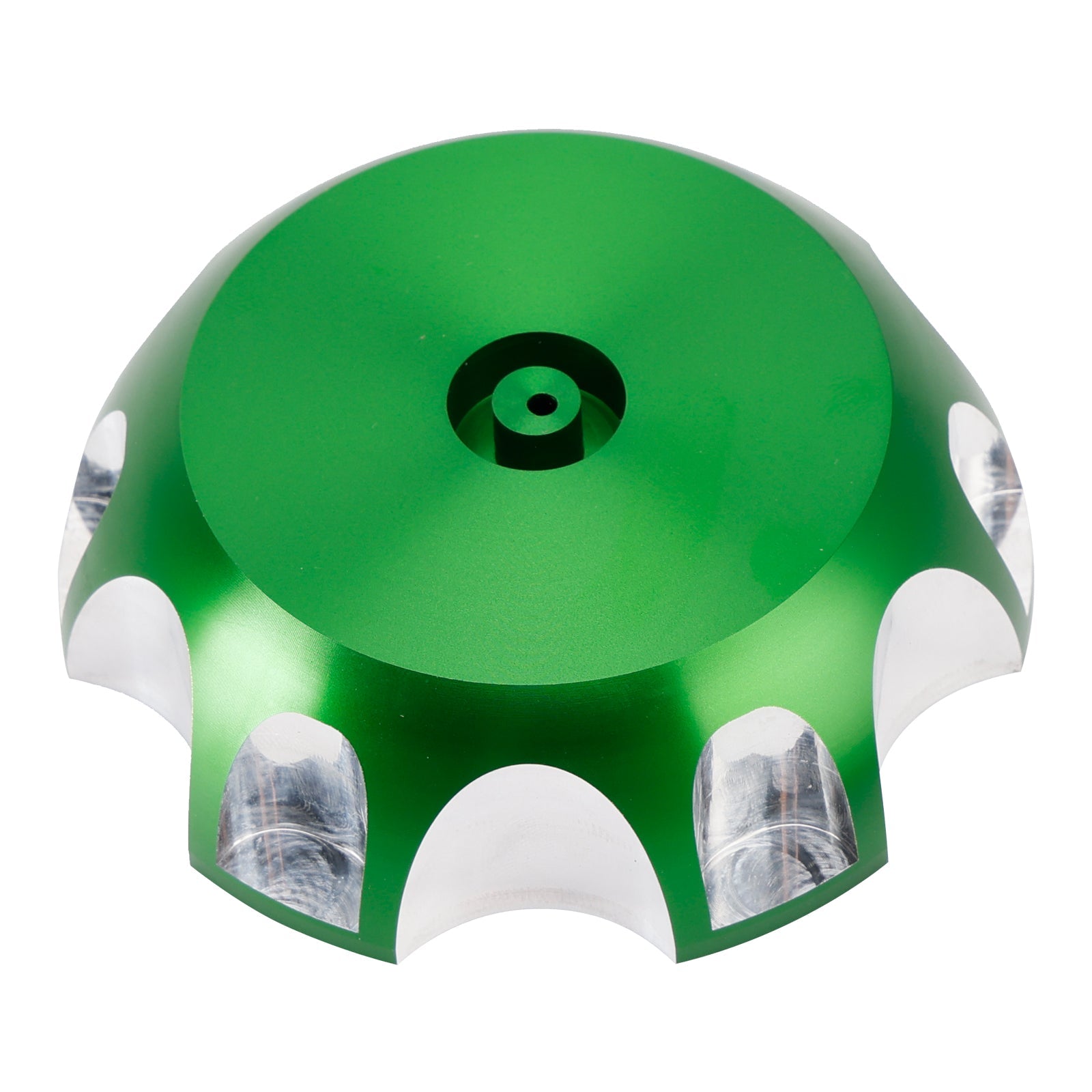 Aluminum Fuel Tank Cap w/Vent Green For Kawasaki KX65 KX85 KX100 KX125 2000-2013