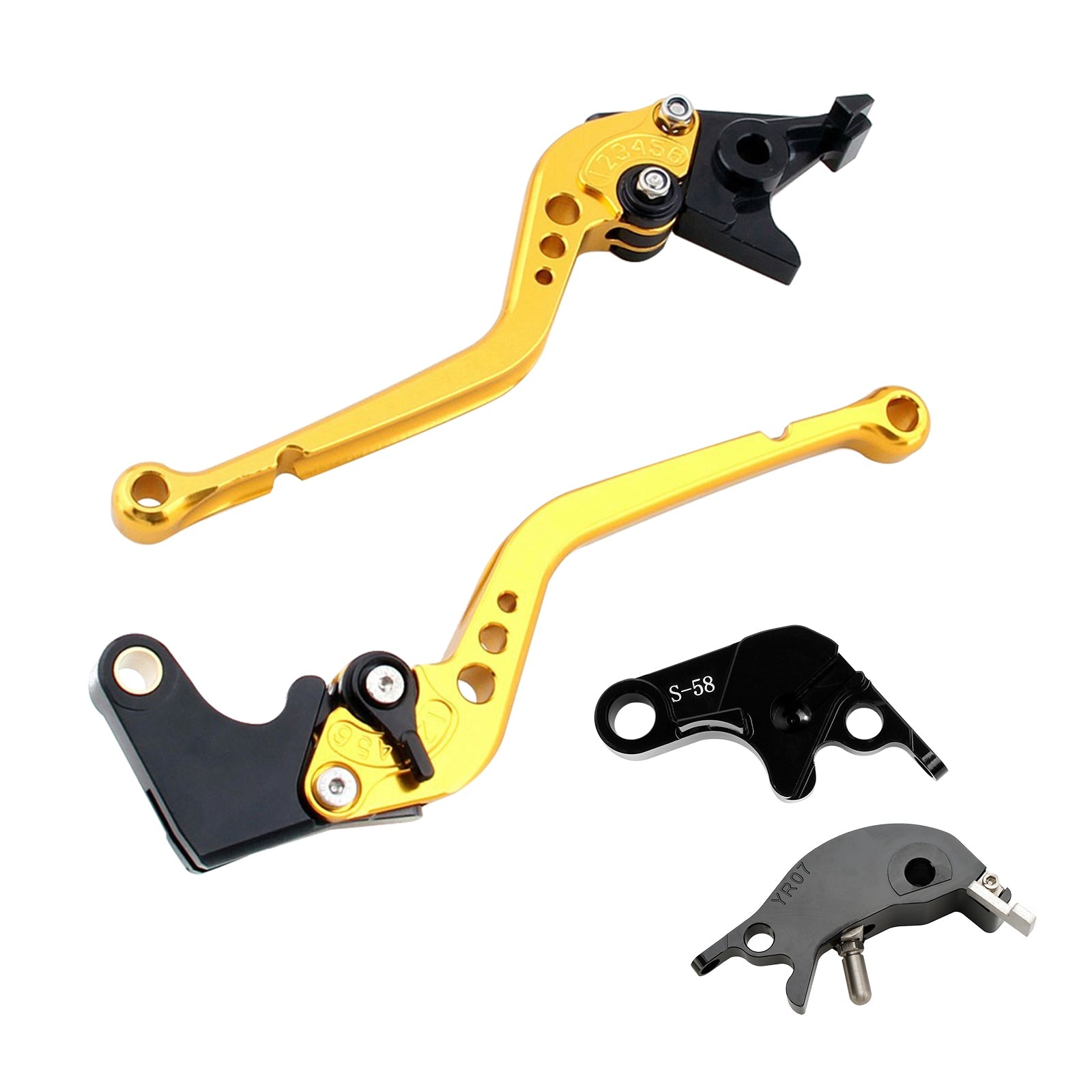 Long Clutch Brake Lever fit for YAMAHA YZF R7 MT-10/SP FZ-10/SP 2022-23