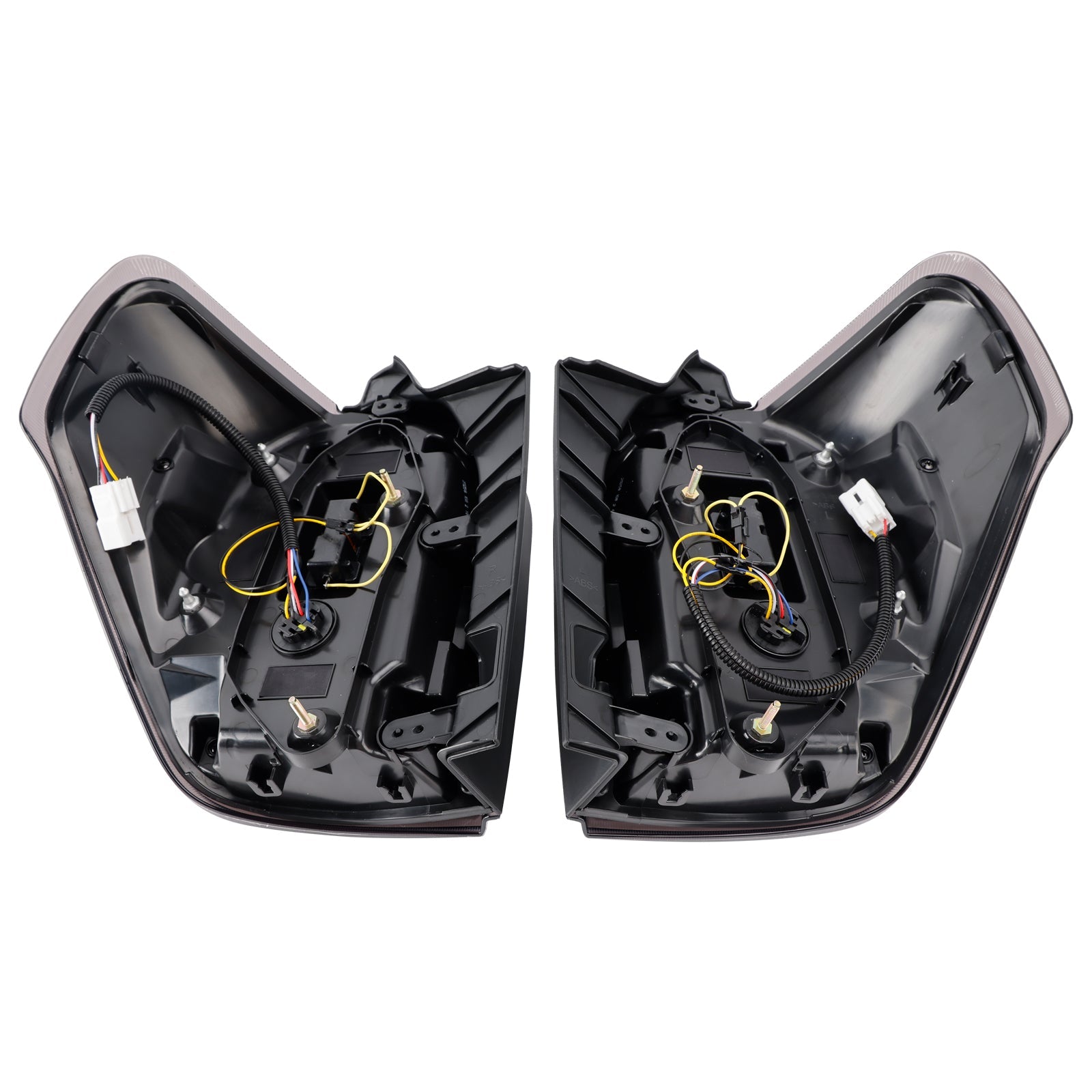 Black Animation Sequential Rear Lamp For Toyota 4Runner 2010-2024 2PCS LED Tail Lights 12W