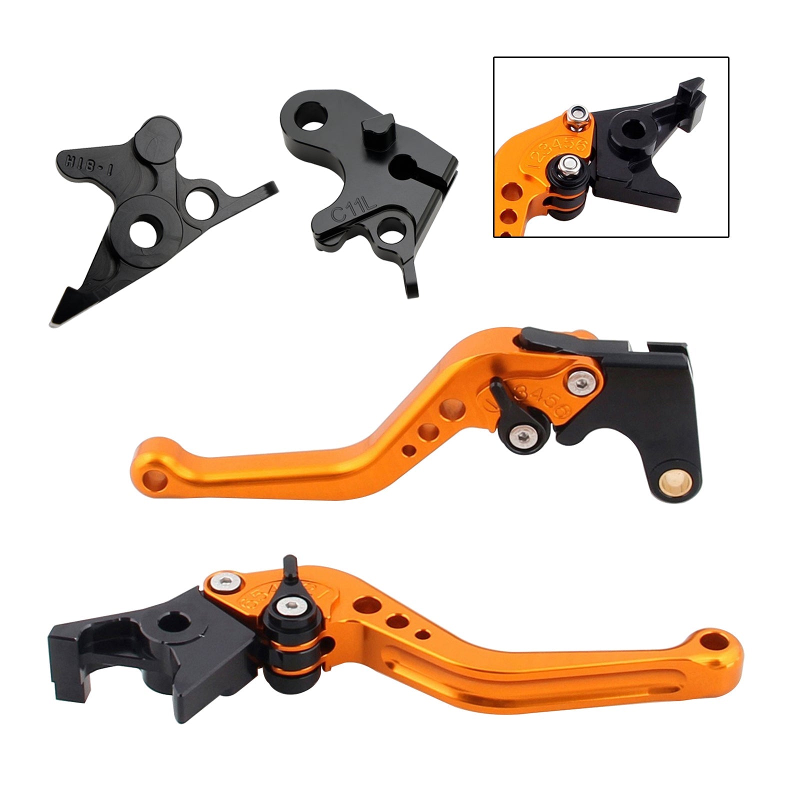 2020-2021 HONDA CRF1100L Africa Twin NEW Short Clutch Brake Lever