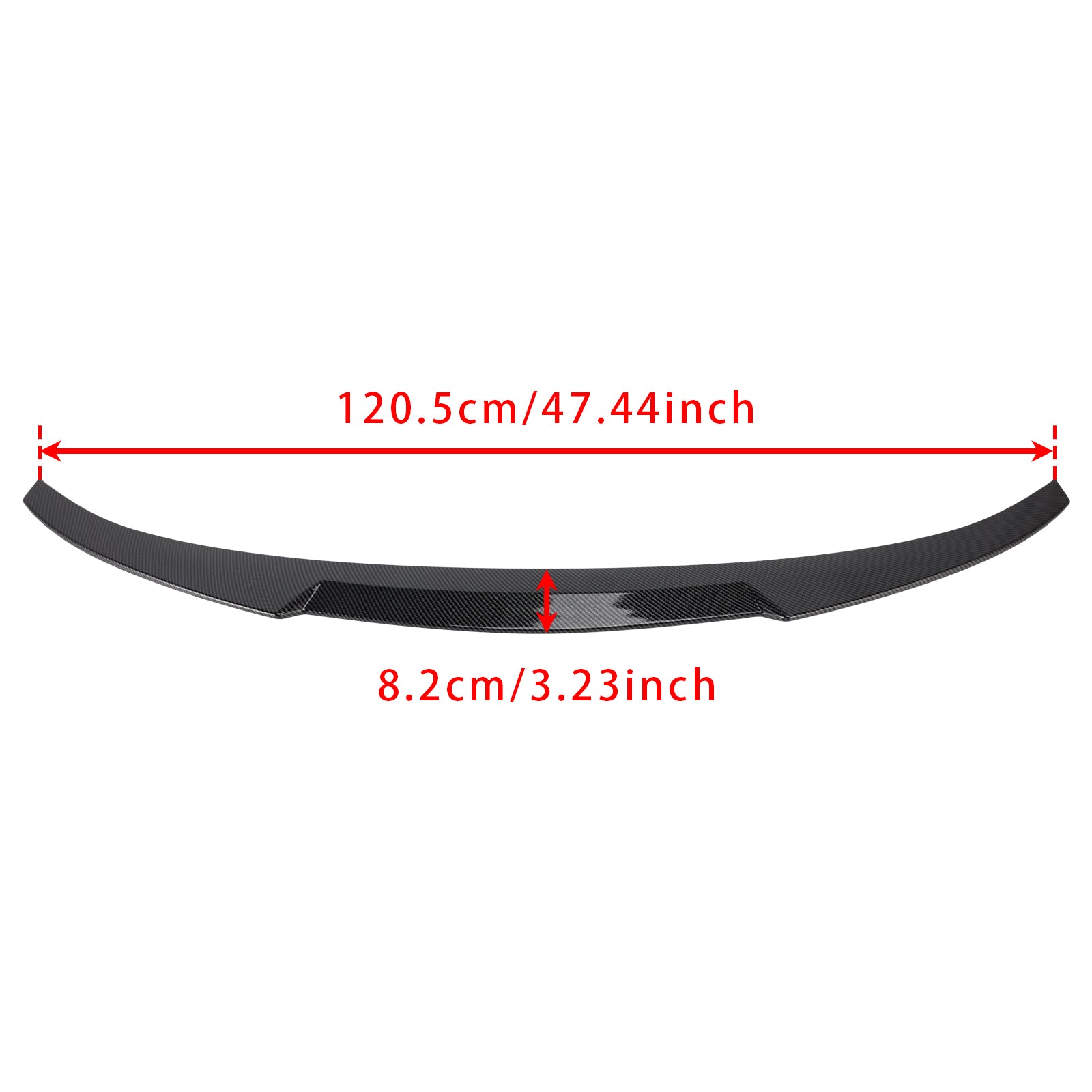 Carbon Fiber Look Rear Boot Spoiler For BMW 4 Series F36 4DR Coupe M4 Style
