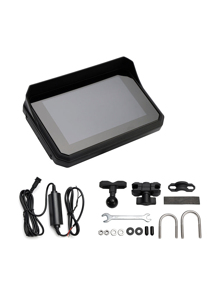 5 Inch Universal Recorder Dvr Carplay Touch Screen For Scooter Motorcycle