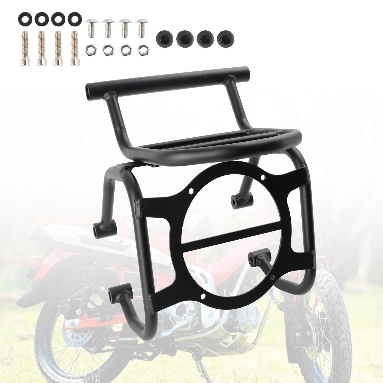 Front Rack Carrier & Headlight Guard Kit For Honda Ct125 Huntercub 125 20-23