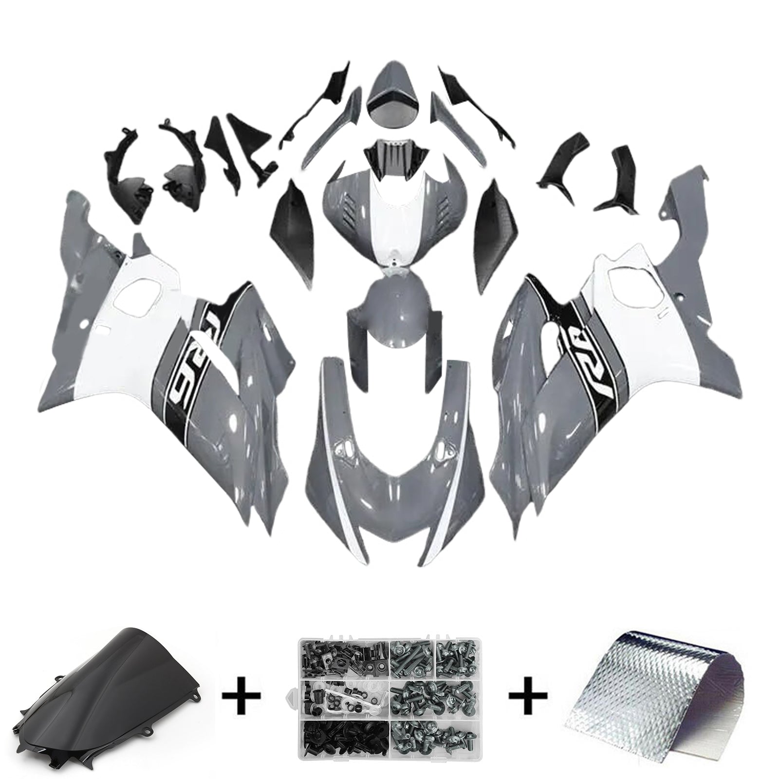 Yamaha YZF-R6 2017-2023 Fairing Kit Bodywork Plastic ABS