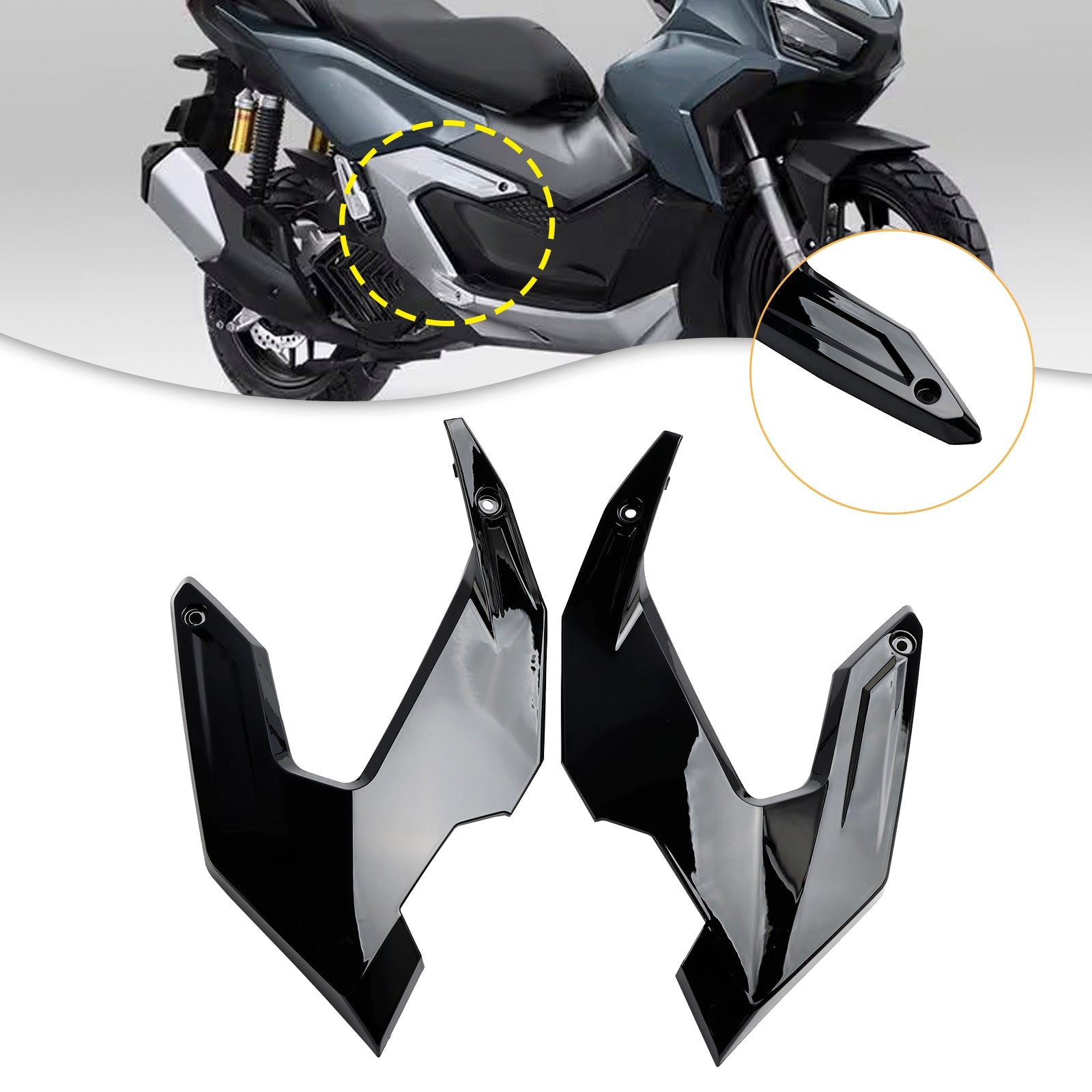 Frame Side Cover Guard Fairing for Honda ADV 160 2023-2024